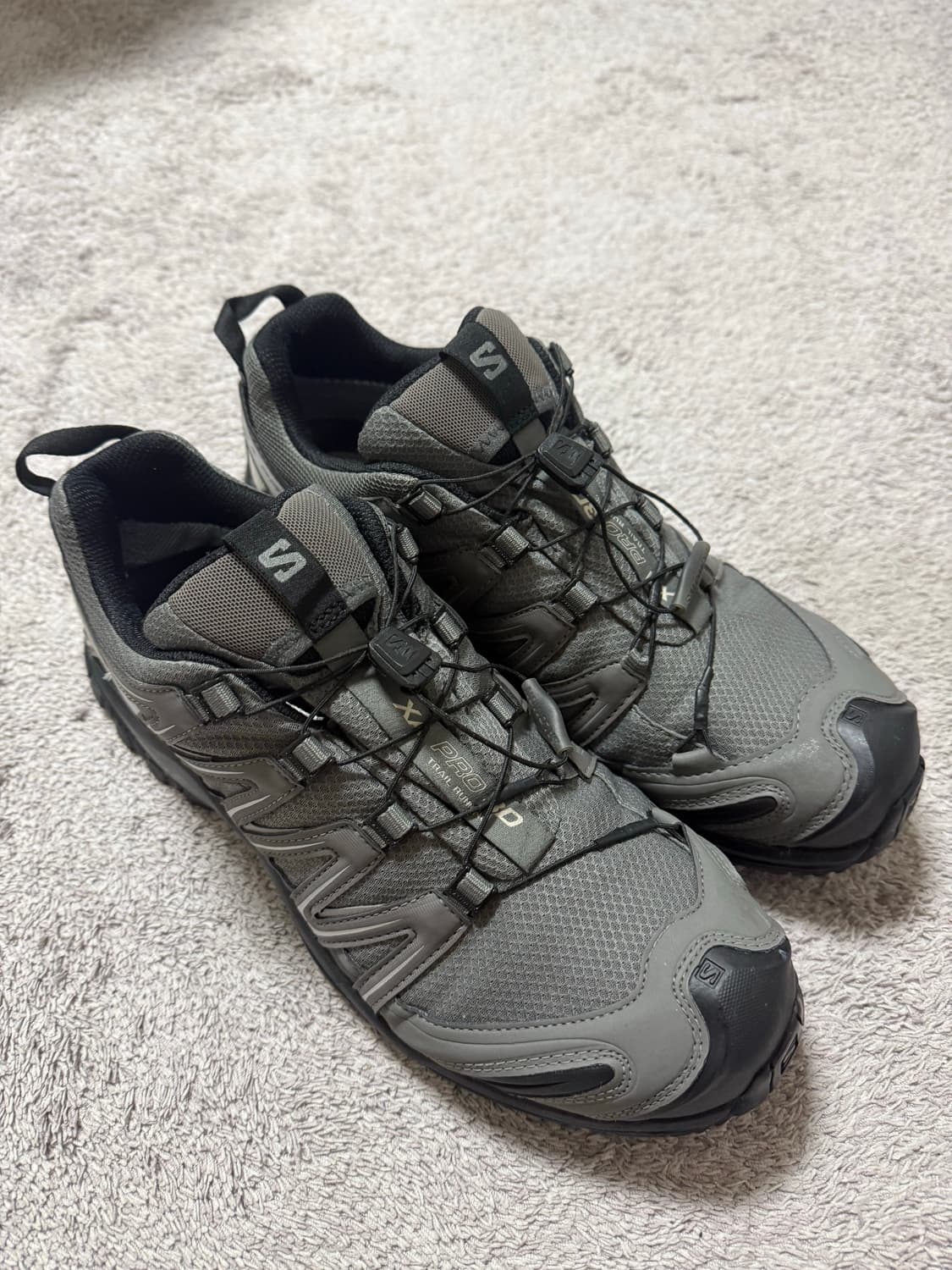 살로몬 XA 프로 3D GTX 퓨터 블랙 실버 클라우드 상품이미지1