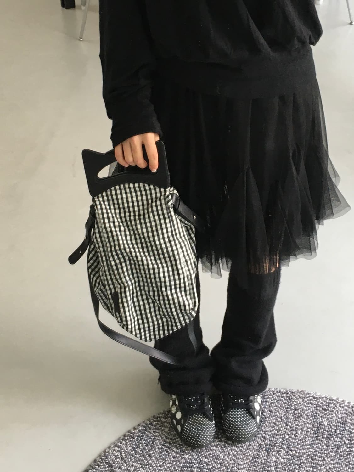 CARVEN Cat check bag  상품이미지2