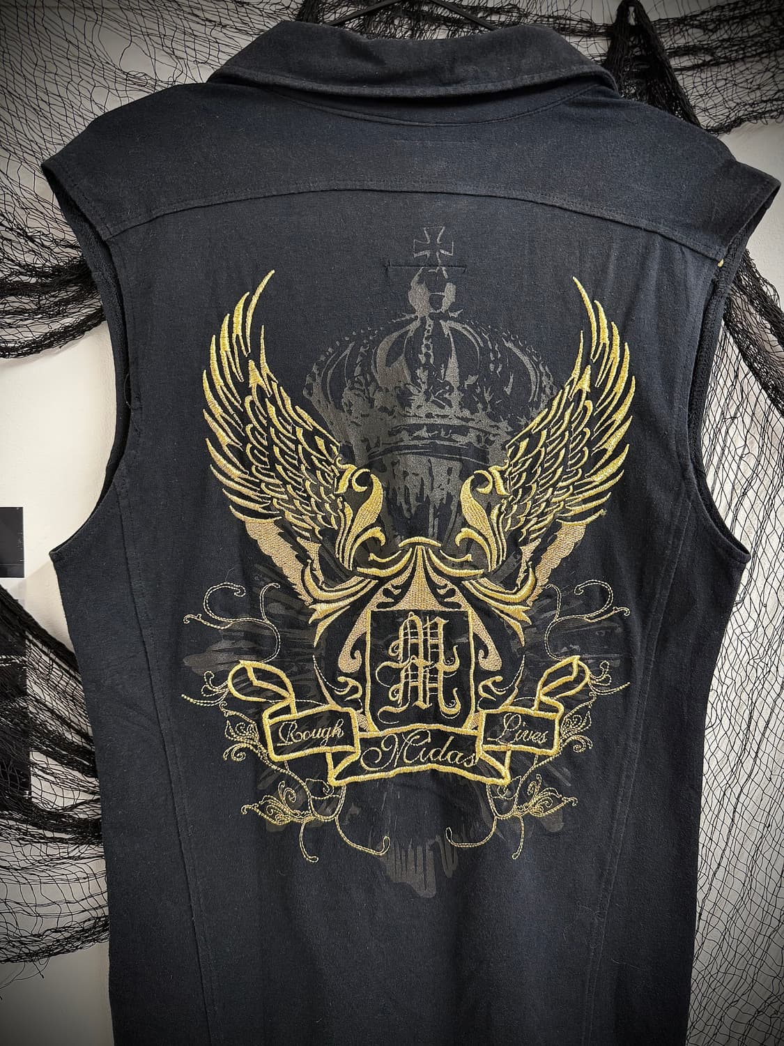 MIDAS printing embriodery sleeveless 상품이미지4