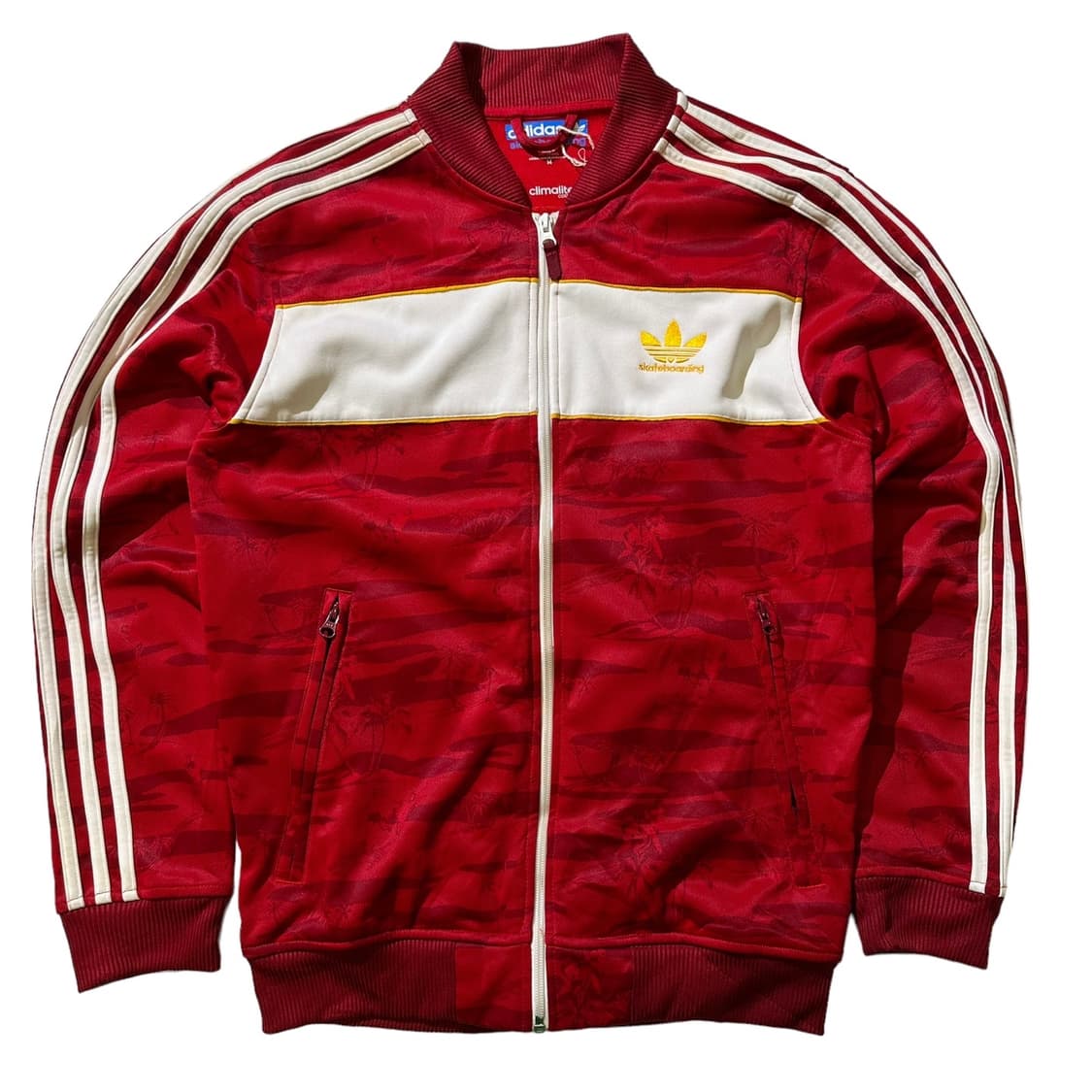 아디다스 스케이트보딩 야자수 패턴 트랙탑 져지 자켓 상품이미지1