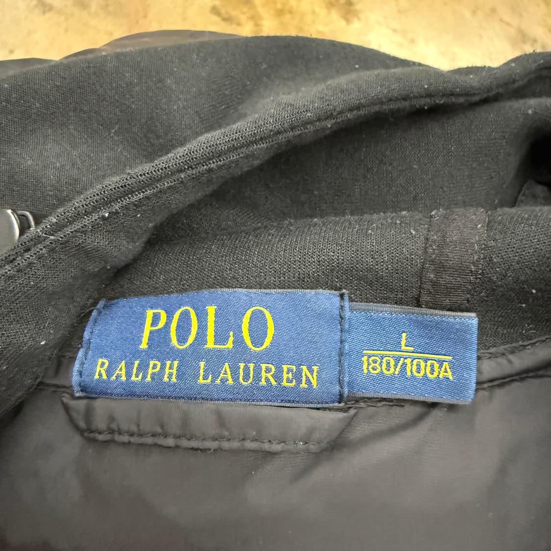 [정품/L] 폴로 랄프로렌 블랙 패딩 후드집업 b15 상품이미지5