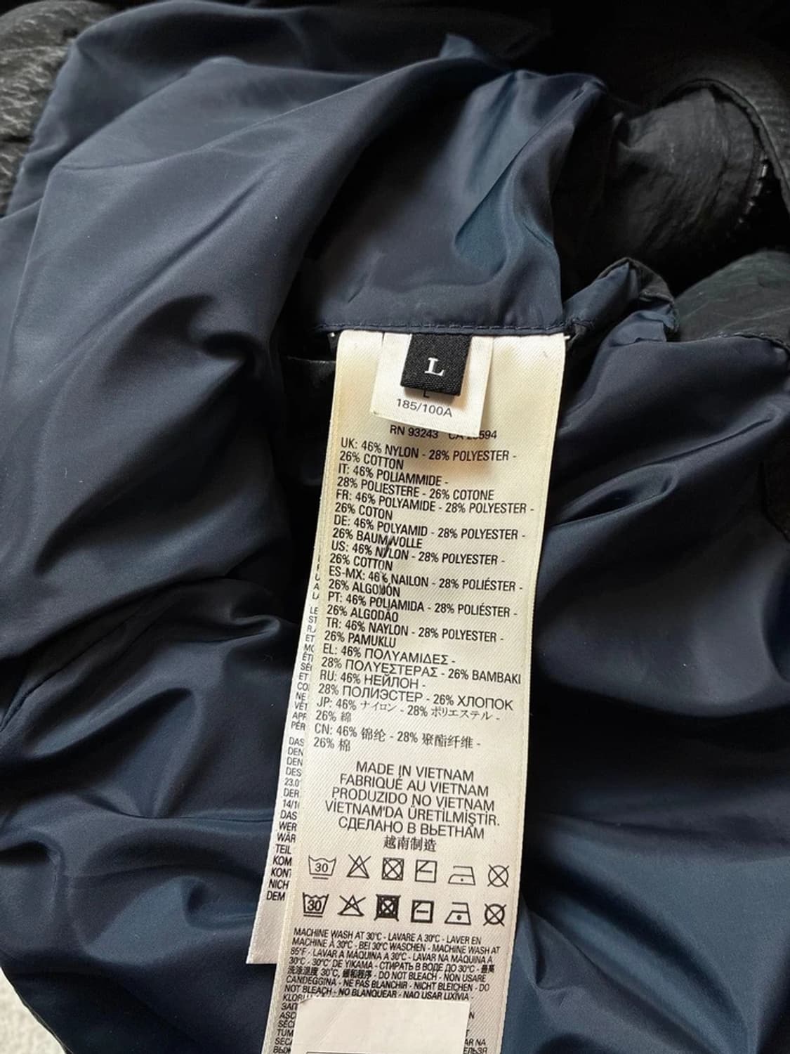 디젤 피그먼트 테크니컬 푸퍼 후디 패딩 PN6649 상품이미지9