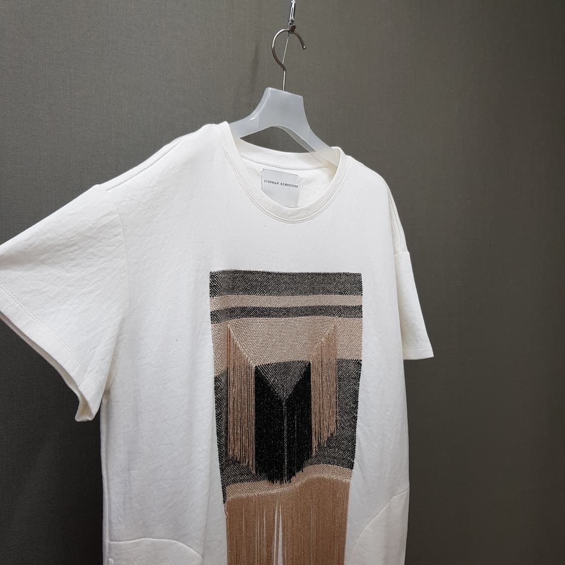 스테판 슈나이더 프린지 그래픽 롱 원피스 F사이즈 상품이미지3