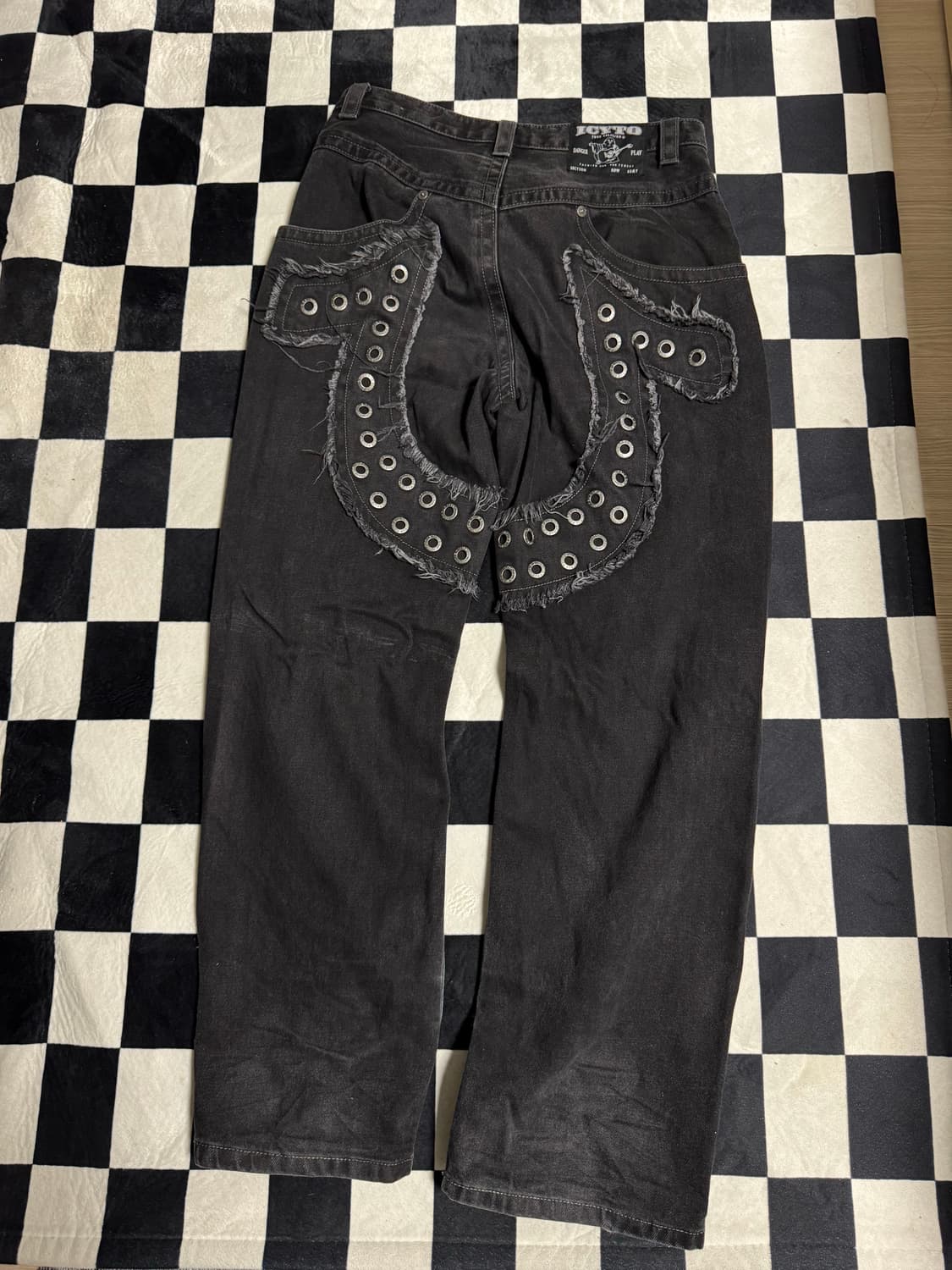 트루릴리젼x아이시토 데인저 홀스 슈 데님 팬츠 L 상품이미지2