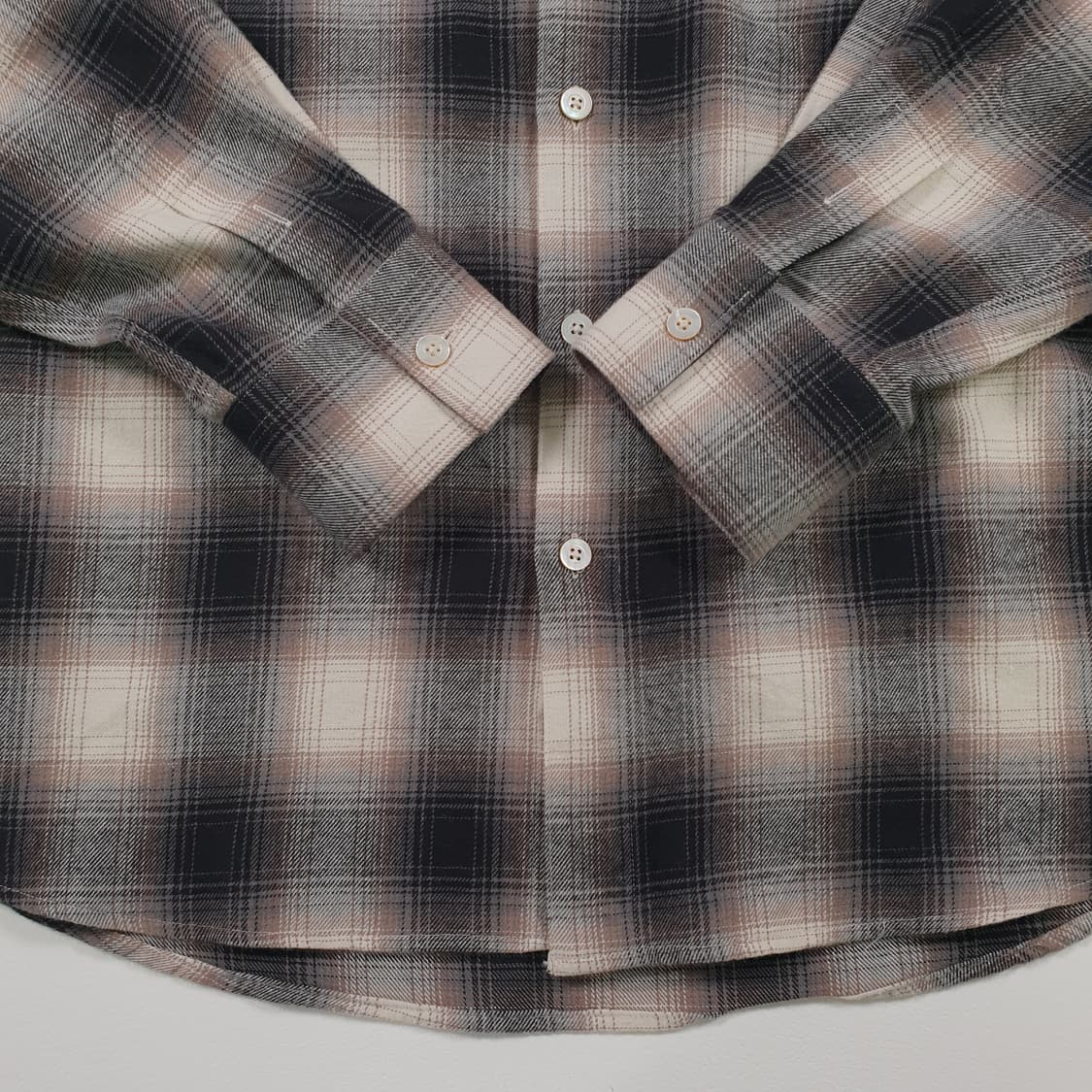 NOUN 체크 플란넬 셔츠 상품이미지6