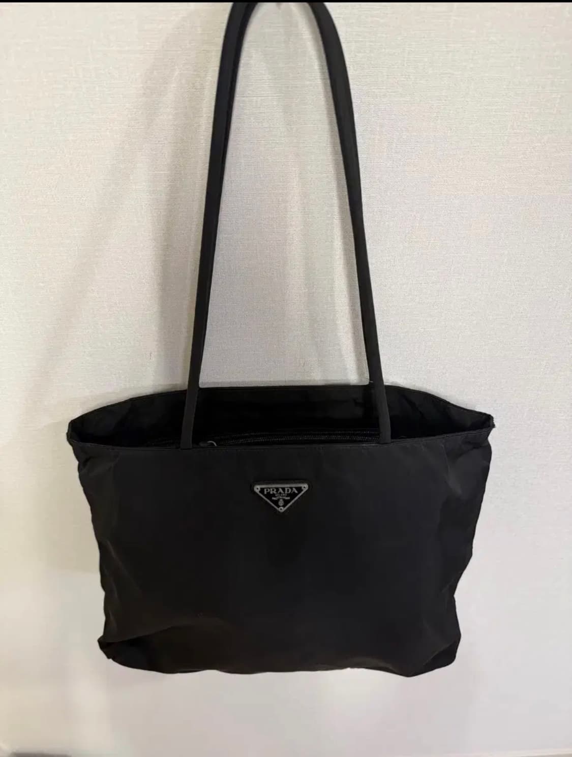 정품 프라다 포코노 나일론 블랙 토트백 숄더백 상품이미지3