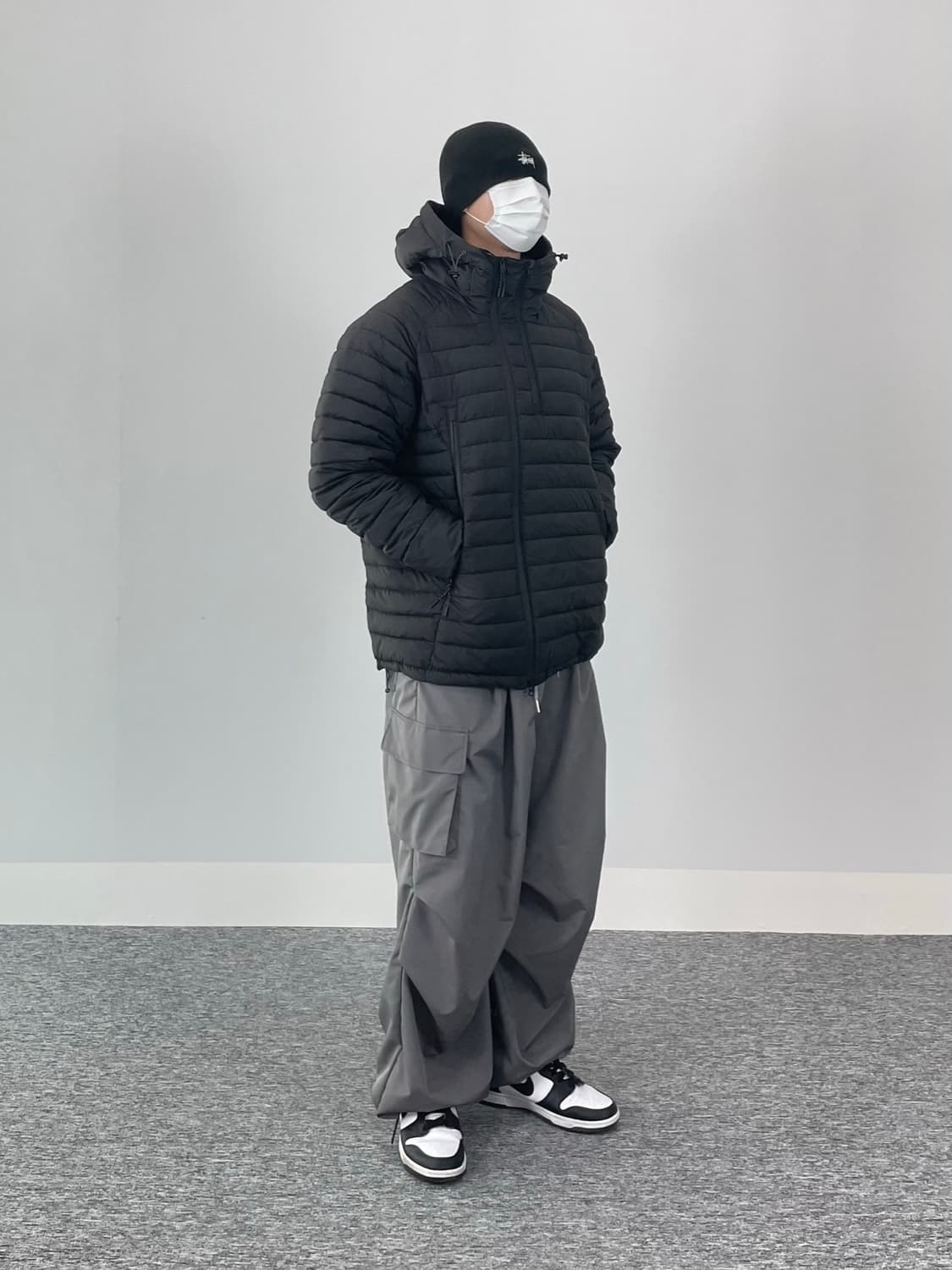 거위 충전재 경량패딩 새상품 상품이미지2