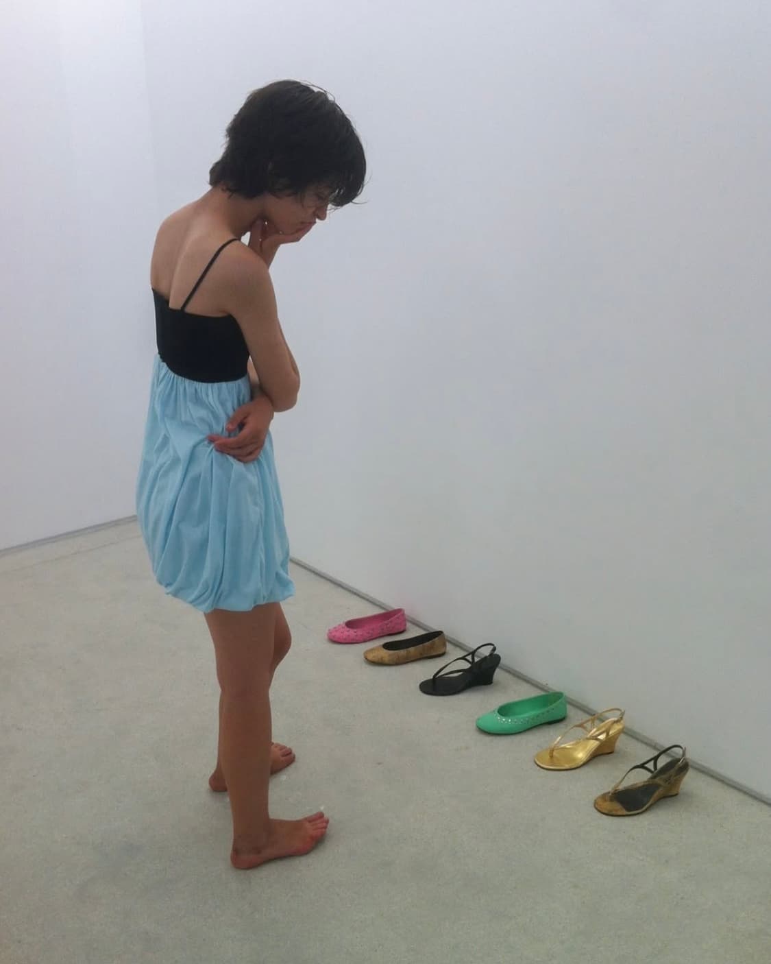 [M]기마구아스 Selina 미니 드레스/블루 상품이미지3