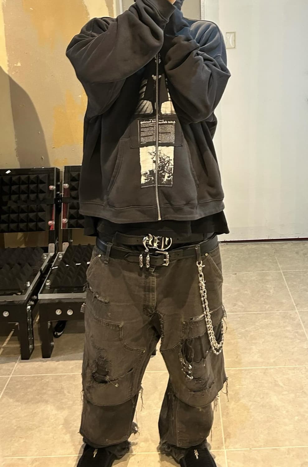 90s b01 칼하트 더블니 워크팬츠 (37인치) 상품이미지8