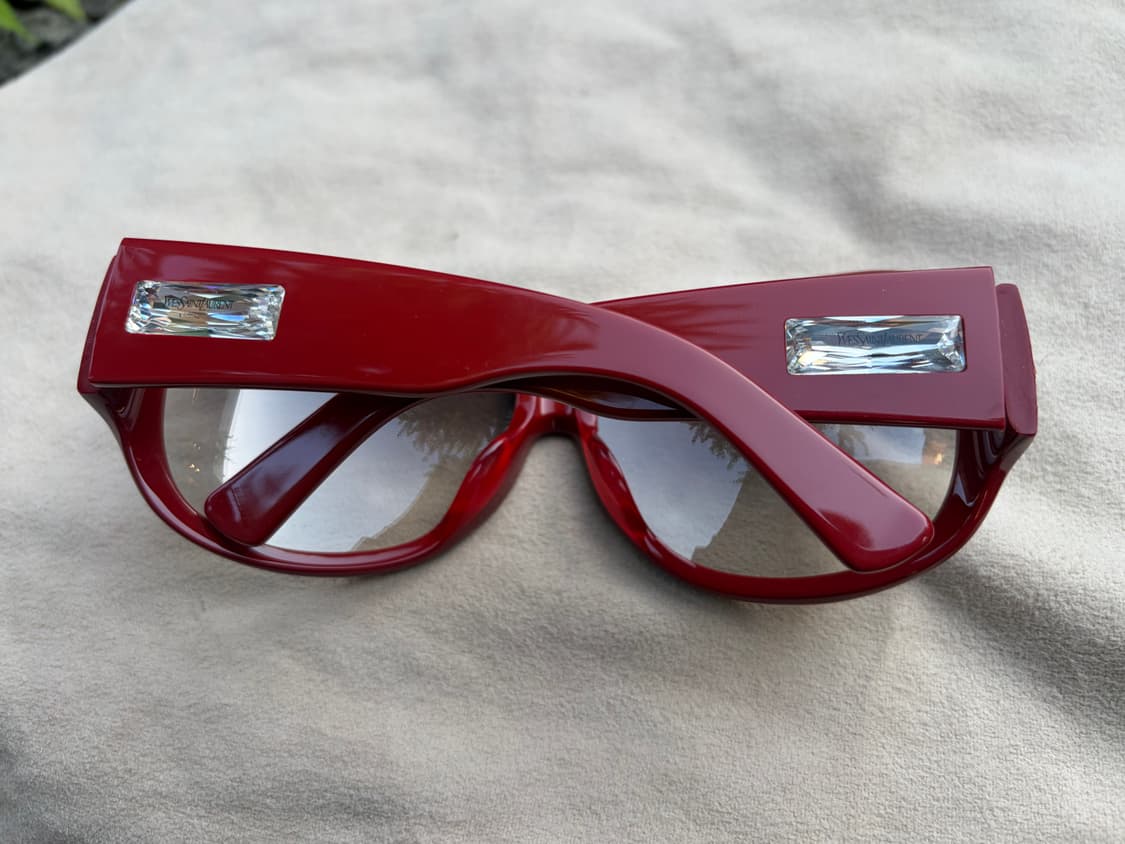 입생로랑 오버싸이즈 빈티지 선그라스 신품  상품이미지2