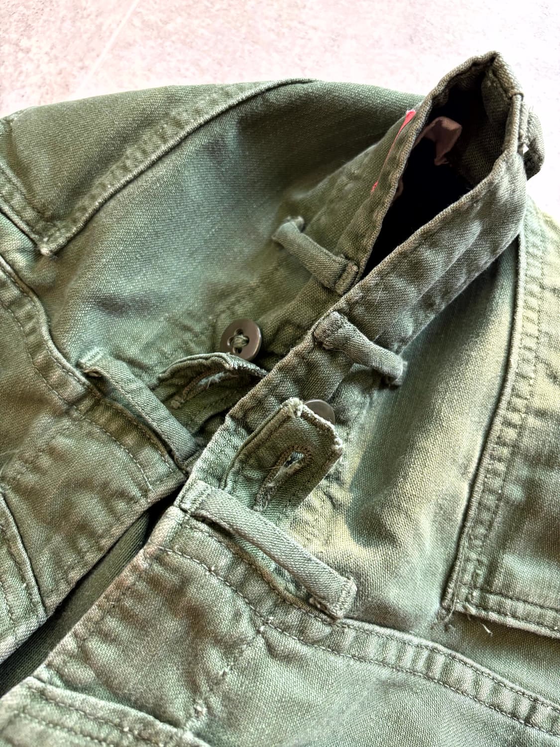 60's 미군 OG 107 퍼티그 팬츠 S(27~28) 전기형 상품이미지7