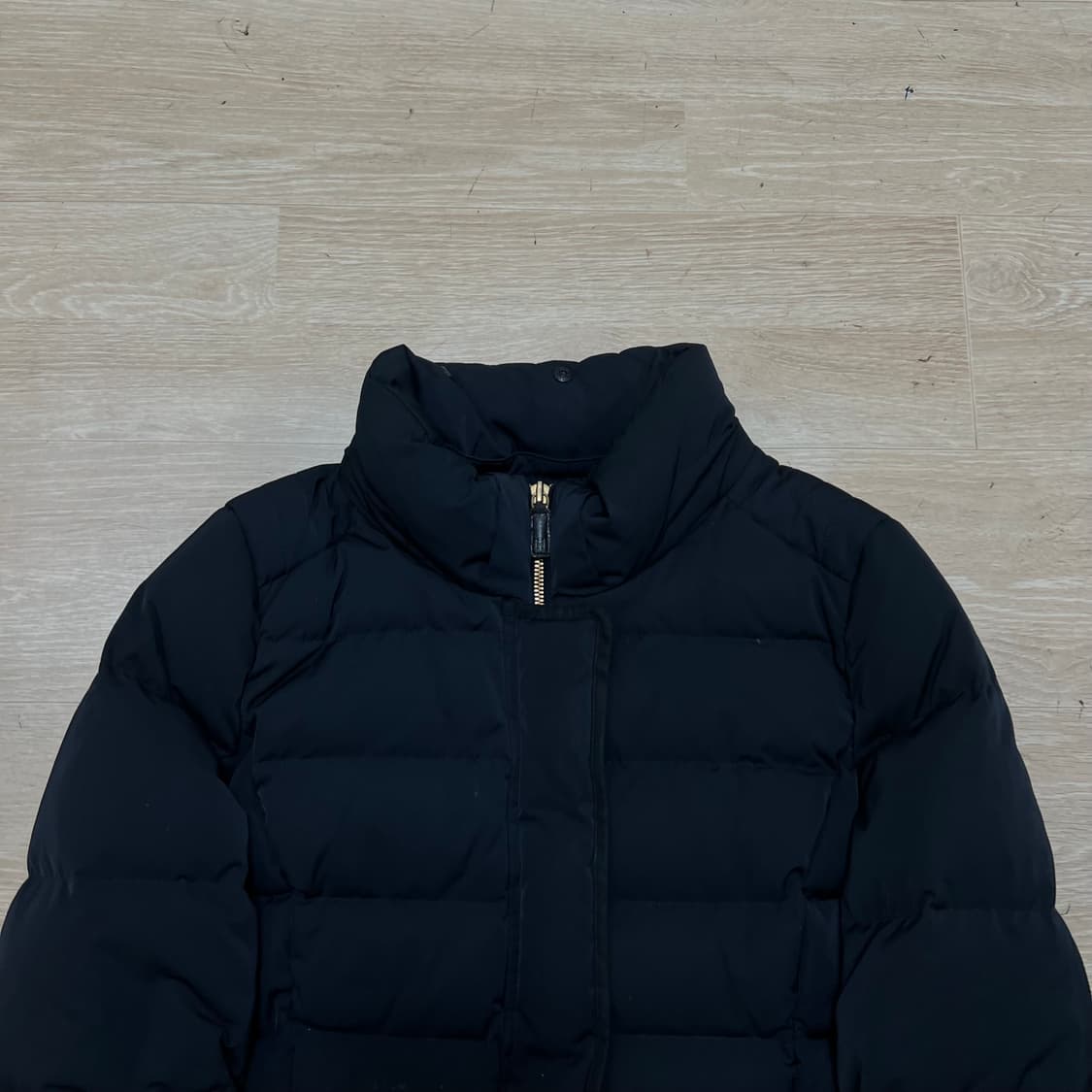 헤지스 여성 프리미엄 구스다운 롱패딩 점퍼 [네이비] XS/85 상품이미지2