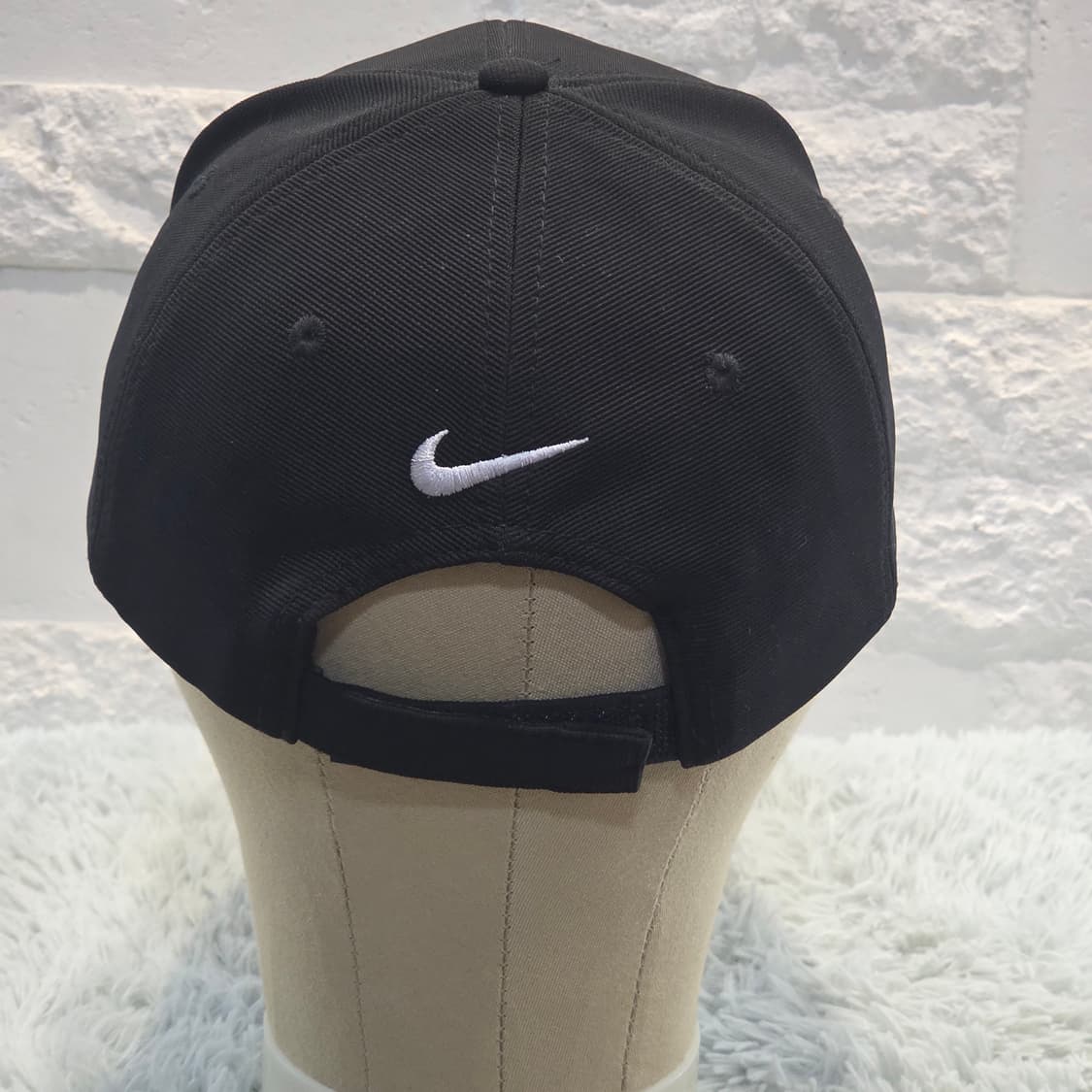p6-9:나이키 골프 스우시 클래식 캡 블랙 (56-60) 상품이미지2