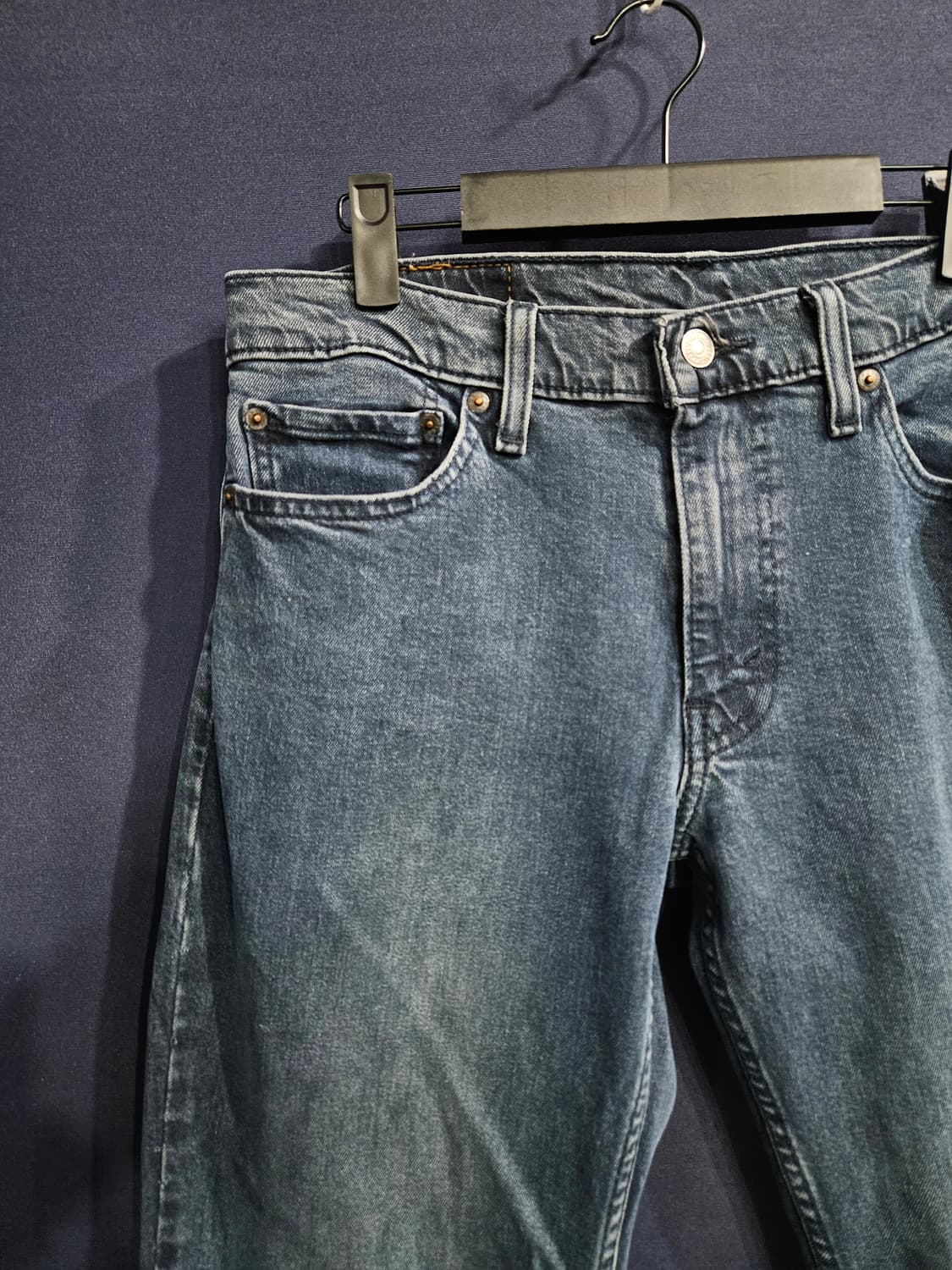 리바이스 511 네이비 남성 슬림핏 허리 32 스판 데님팬츠  상품이미지4