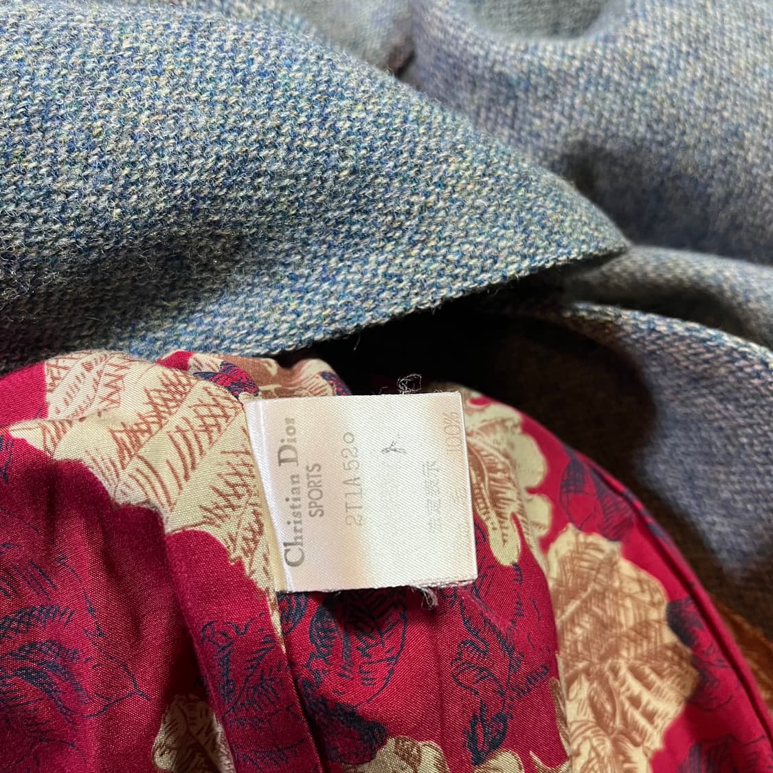 크리스찬 디올 스포츠 울 블레이저 자켓 상품이미지6