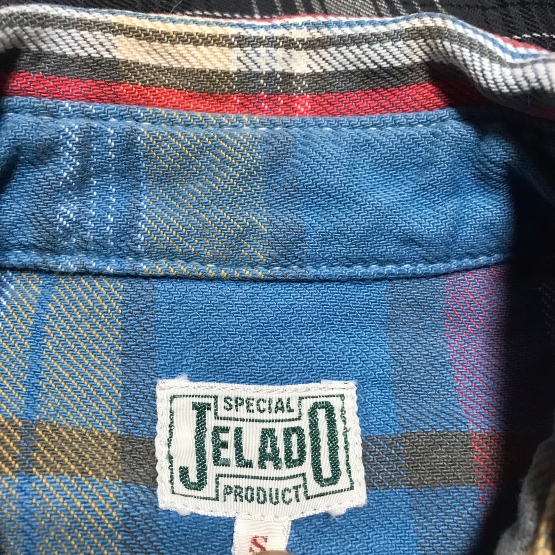 재팬 jelado 헤비 플란넬 체크셔츠 상품이미지5