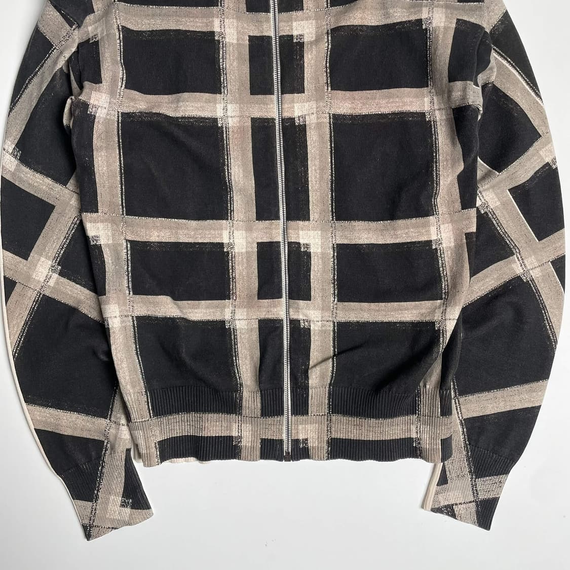 보테가 베네타 체크 프린팅 집업 자켓 (italy made)   상품이미지3