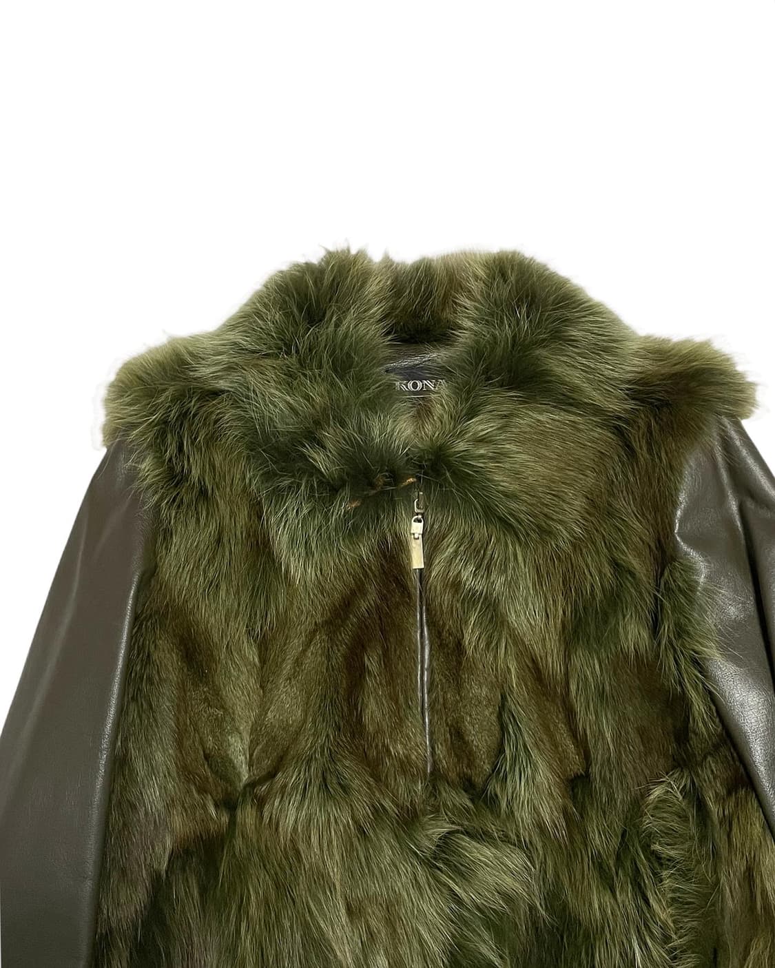 Fox fur leather jacket 상품이미지2