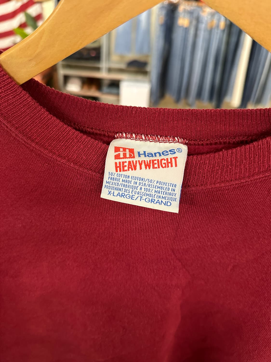 90s Hanes 50/50 헤비스웻 상품이미지4