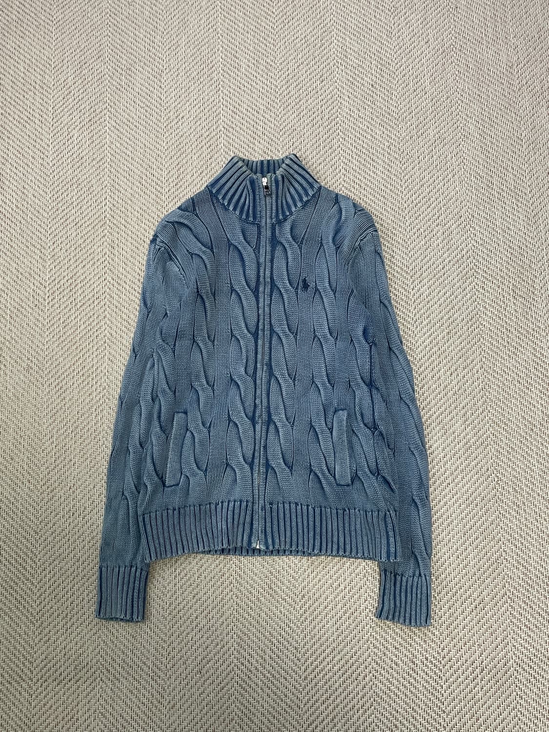 폴로 랄프로렌 케이블 니트집업 J03697 상품이미지1