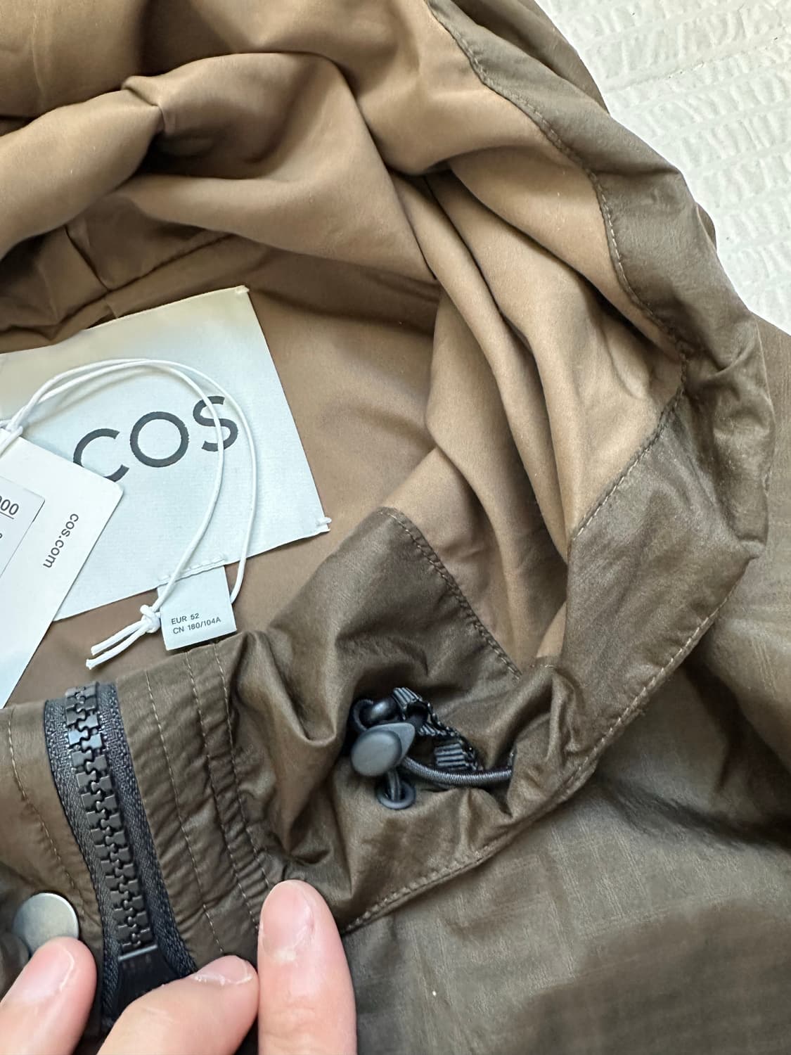 [XL] COS 오버사이즈 파라슈트 나일론 자켓 상품이미지9