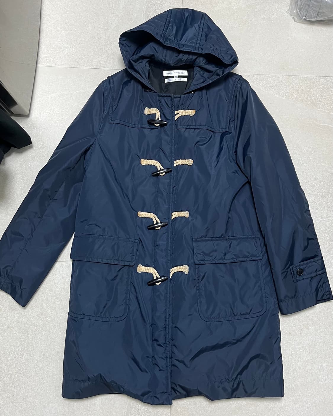 Comme des Garcons SHIRT 나일론 더플 코트 상품이미지1