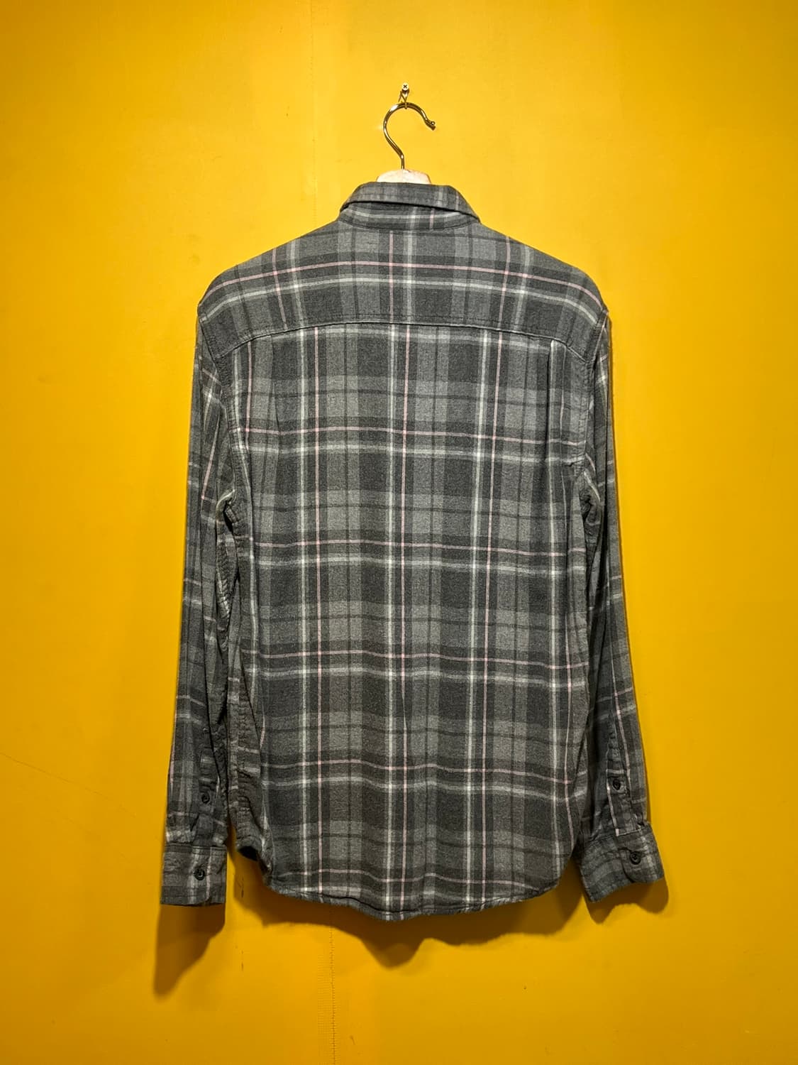 [M] 조지 George 체크 플란넬 셔츠 상품이미지7