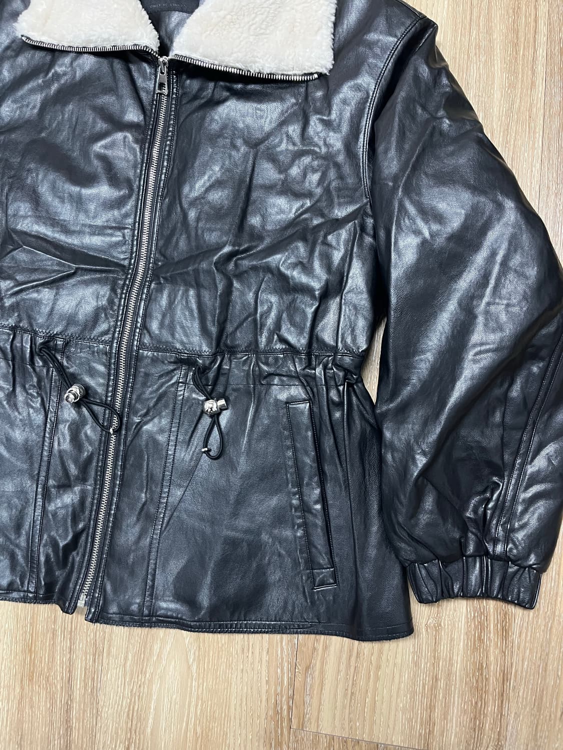 보브 구스다운 무스탕 자켓 55 상품이미지4