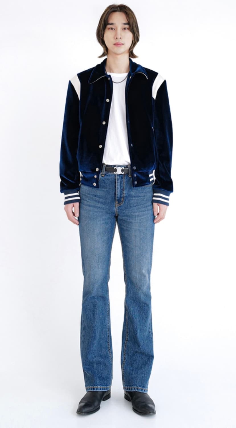 페이탈리즘 Moros 세미 플레어핏 데님팬츠 48 L 상품이미지2