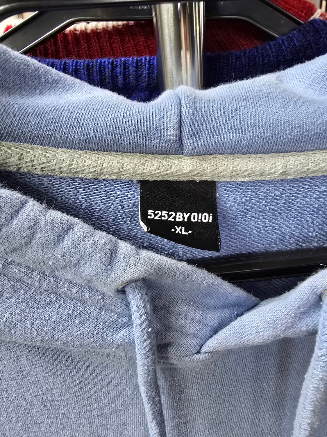 oioi 하늘색 후드티 (1293) 상품이미지3