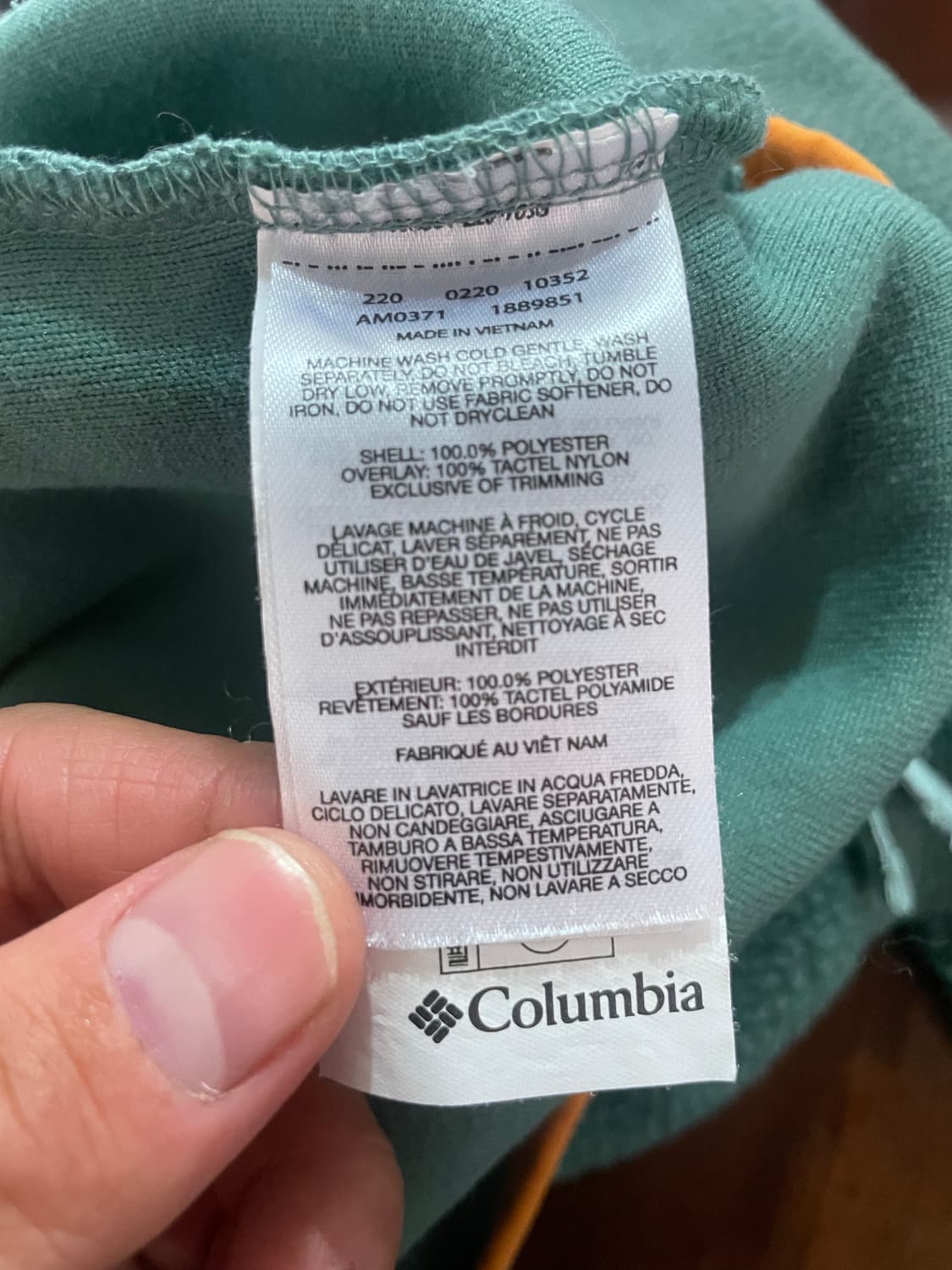 Columbia 컬럼비아 하프 스냅 플리스 L 상품이미지7