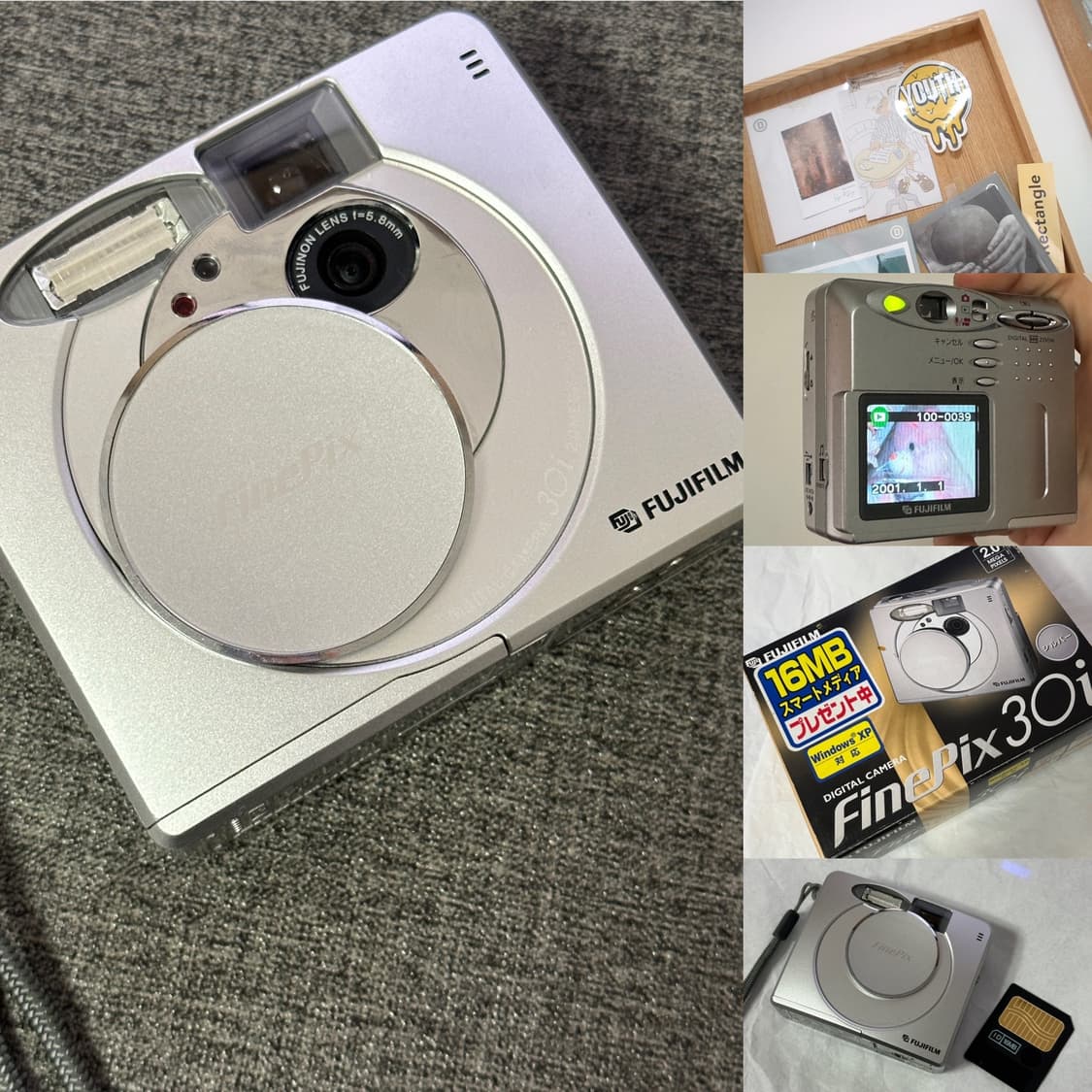 박스셋 필카룩 디카 CCD 📸 후지필름 FinePix 30i (작례O) 상품이미지1