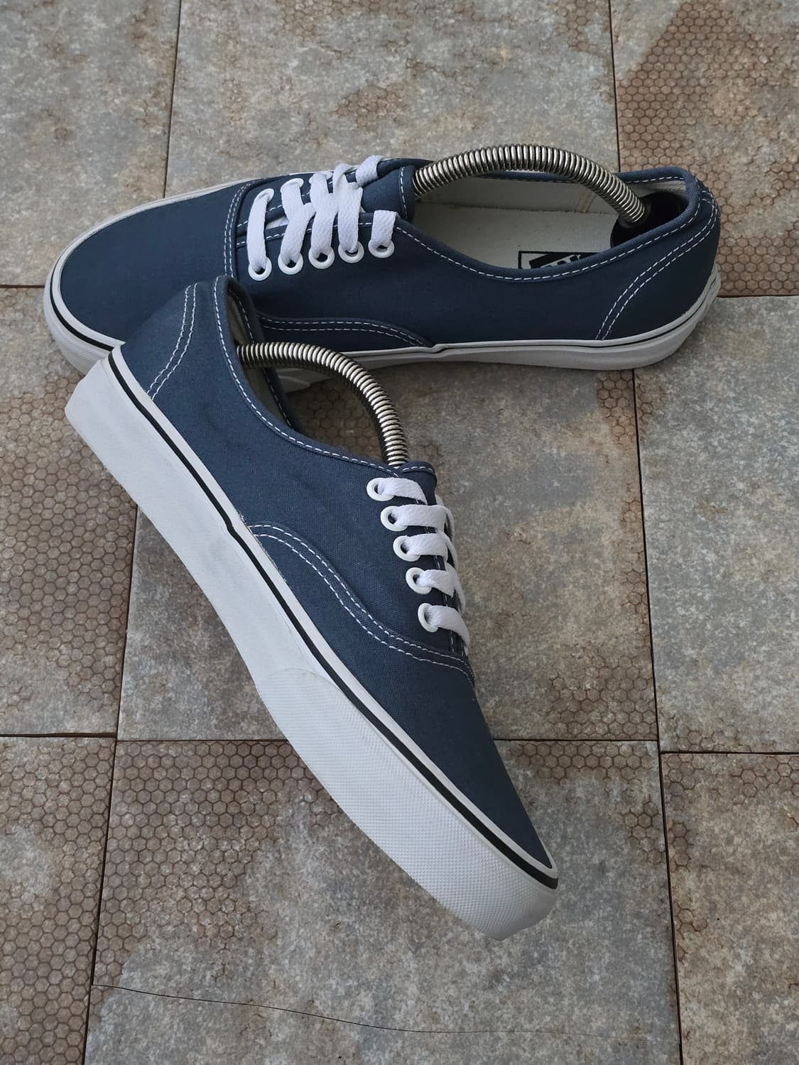 (255)반스 어센틱 네이비 스니커즈 상품이미지5