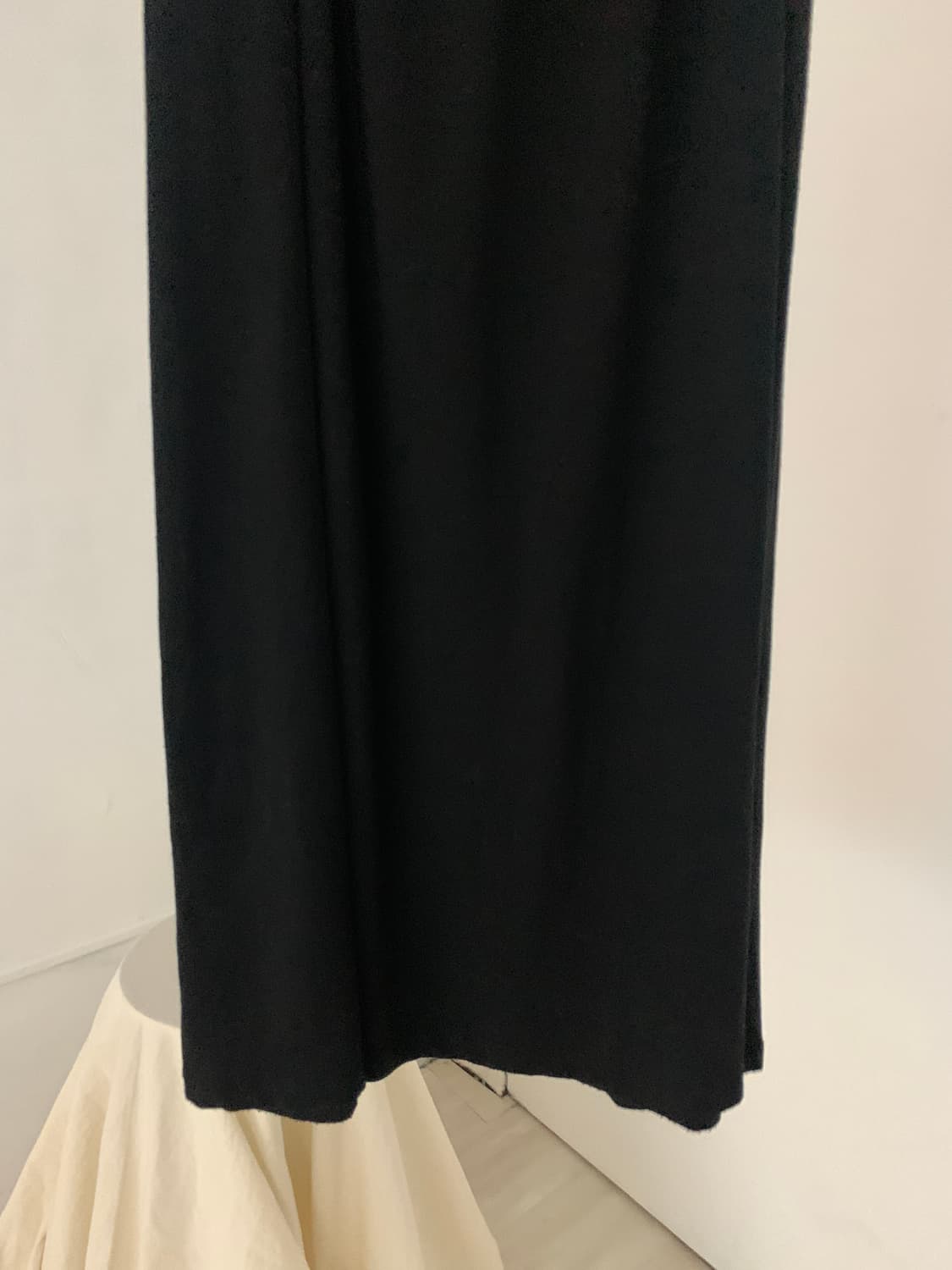 AZUL by Moussy black maxi long skirt 상품이미지7
