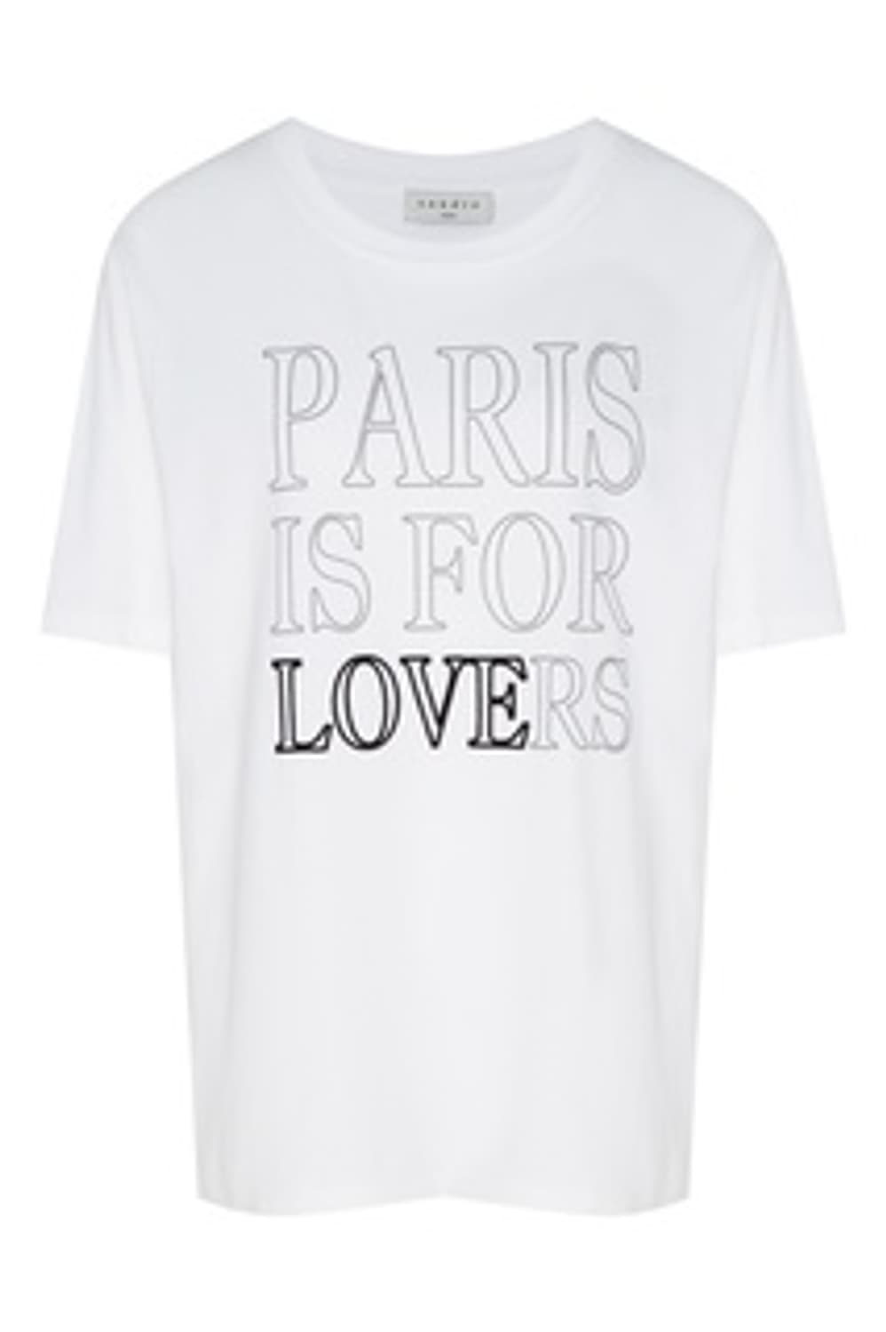 (새상품) 산드로 화이트 티셔츠 2사이즈 상품이미지3