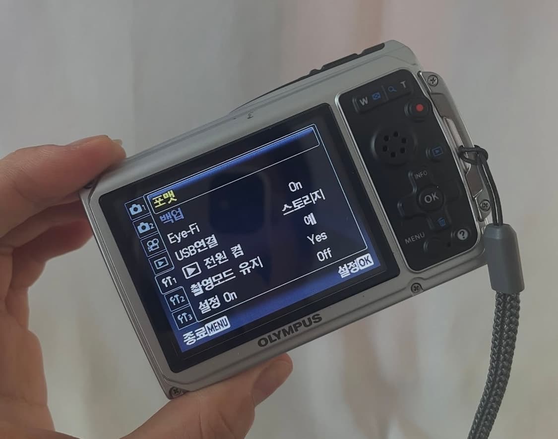 올림푸스 터프 TG-310 실버 상품이미지9