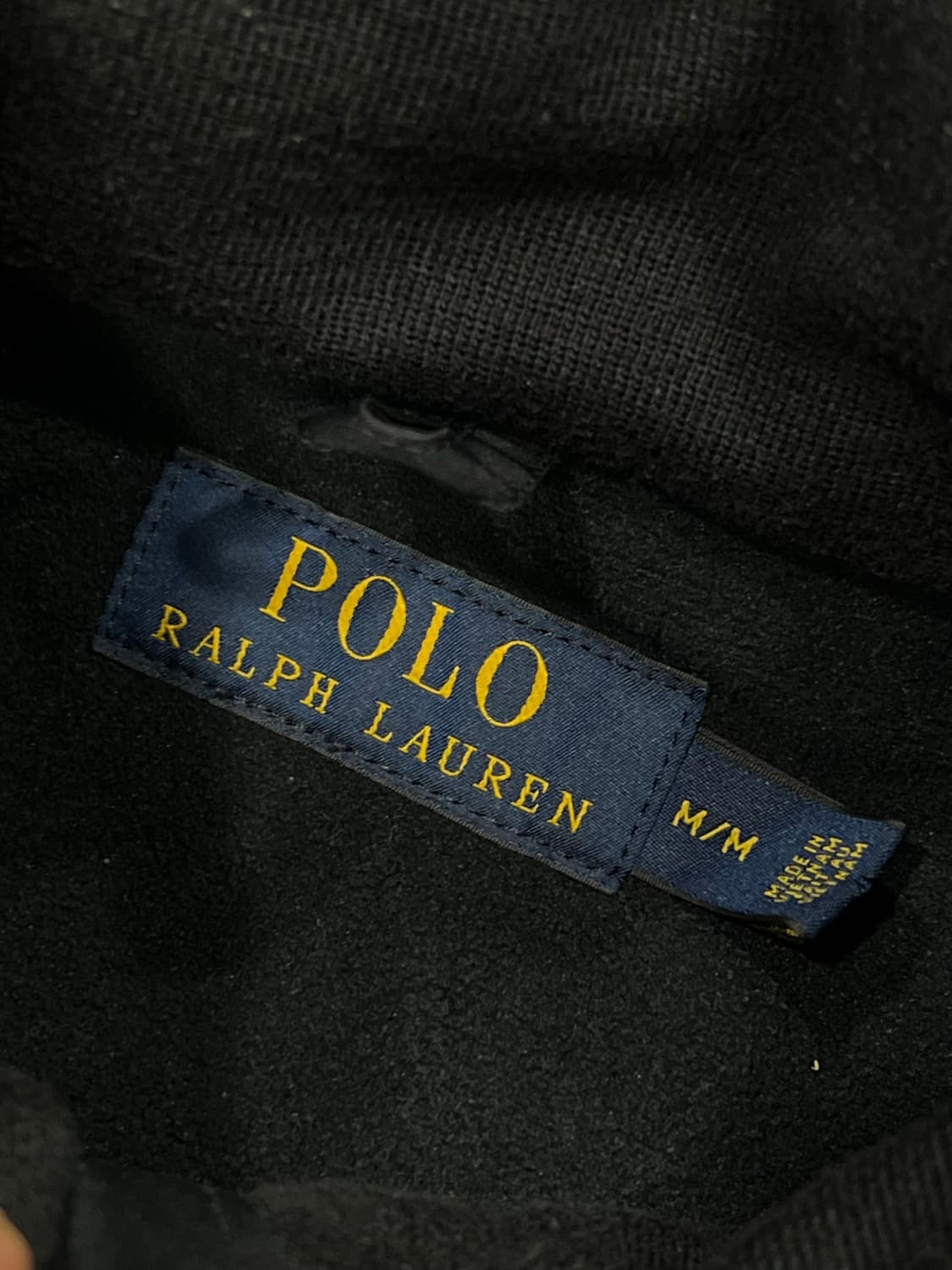 (M) 폴로랄프로렌 폴리쉘 블루종 자켓 네이비 상품이미지5