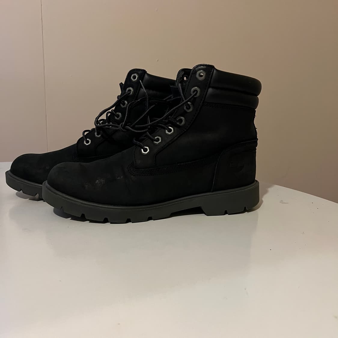 팀버랜드 6인치 블랙 부츠 상품이미지3