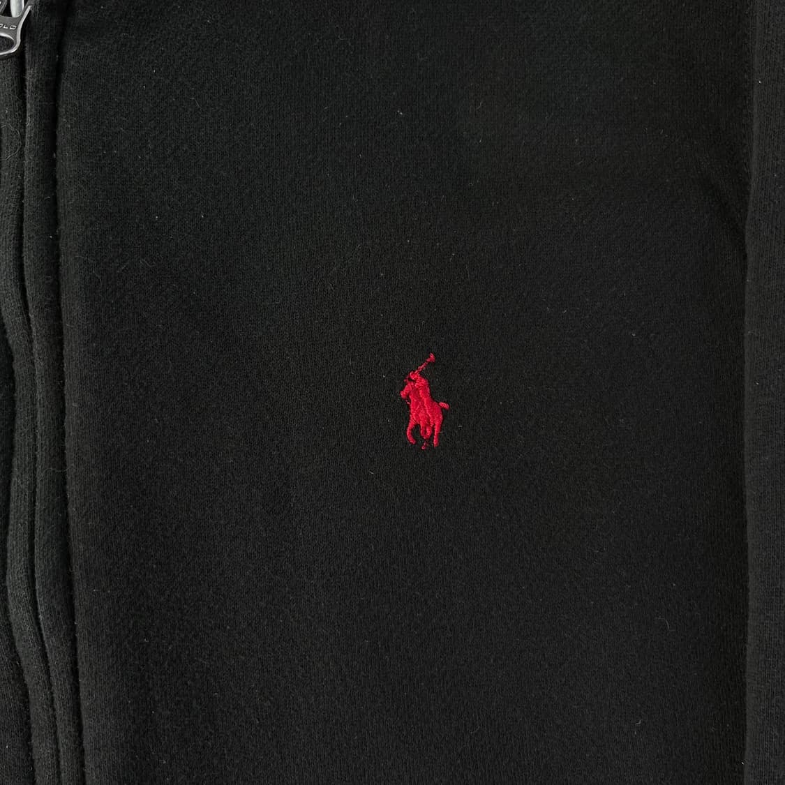 W 95 폴로랄프로렌 스몰포니 블랙 후드집업 상품이미지3