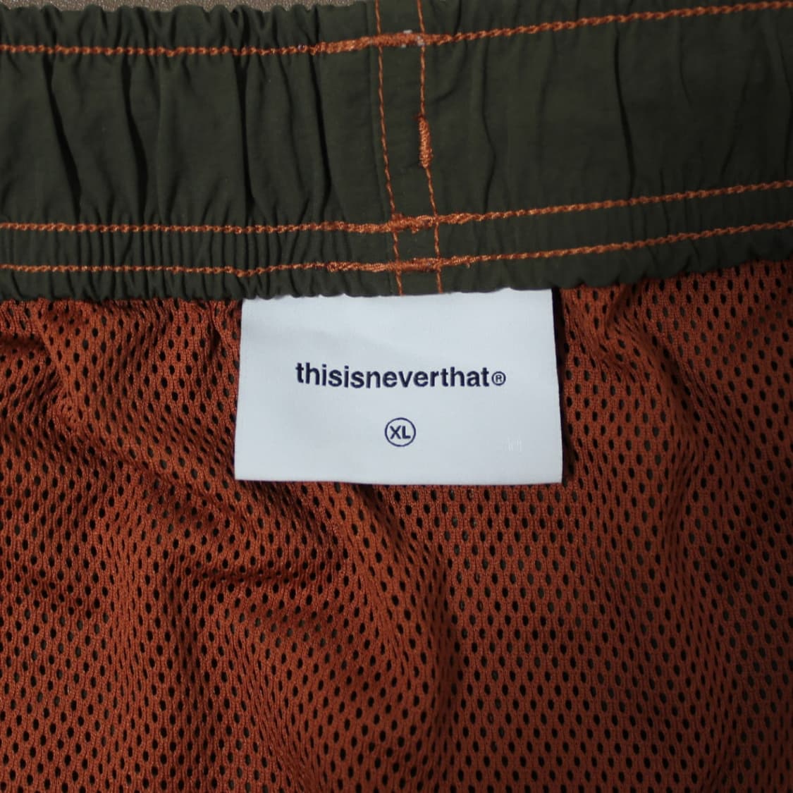 Thisisneverthat 디네뎃 카키 반바지 상품이미지4