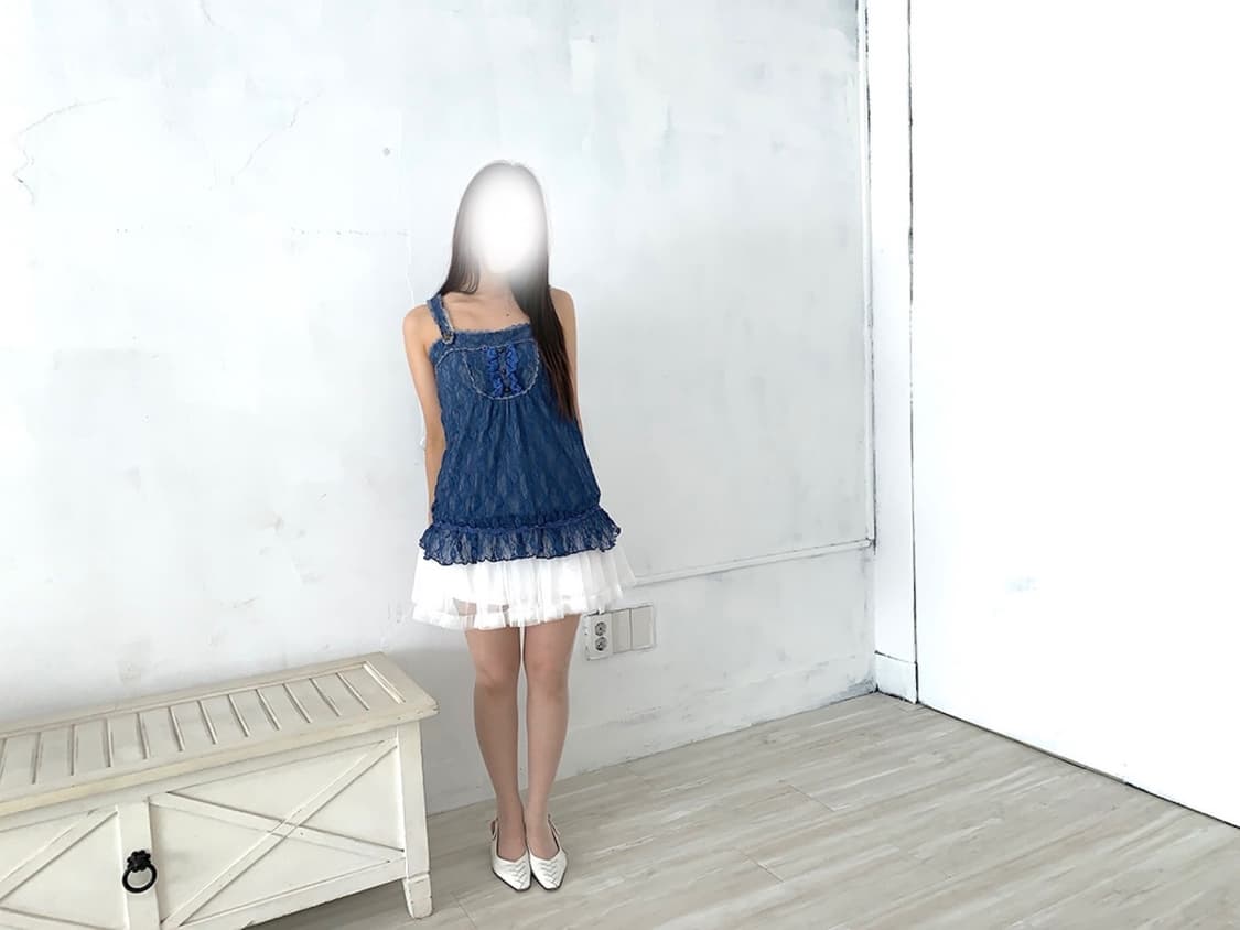 Axes Femme Blue Lace Camisole 상품이미지6