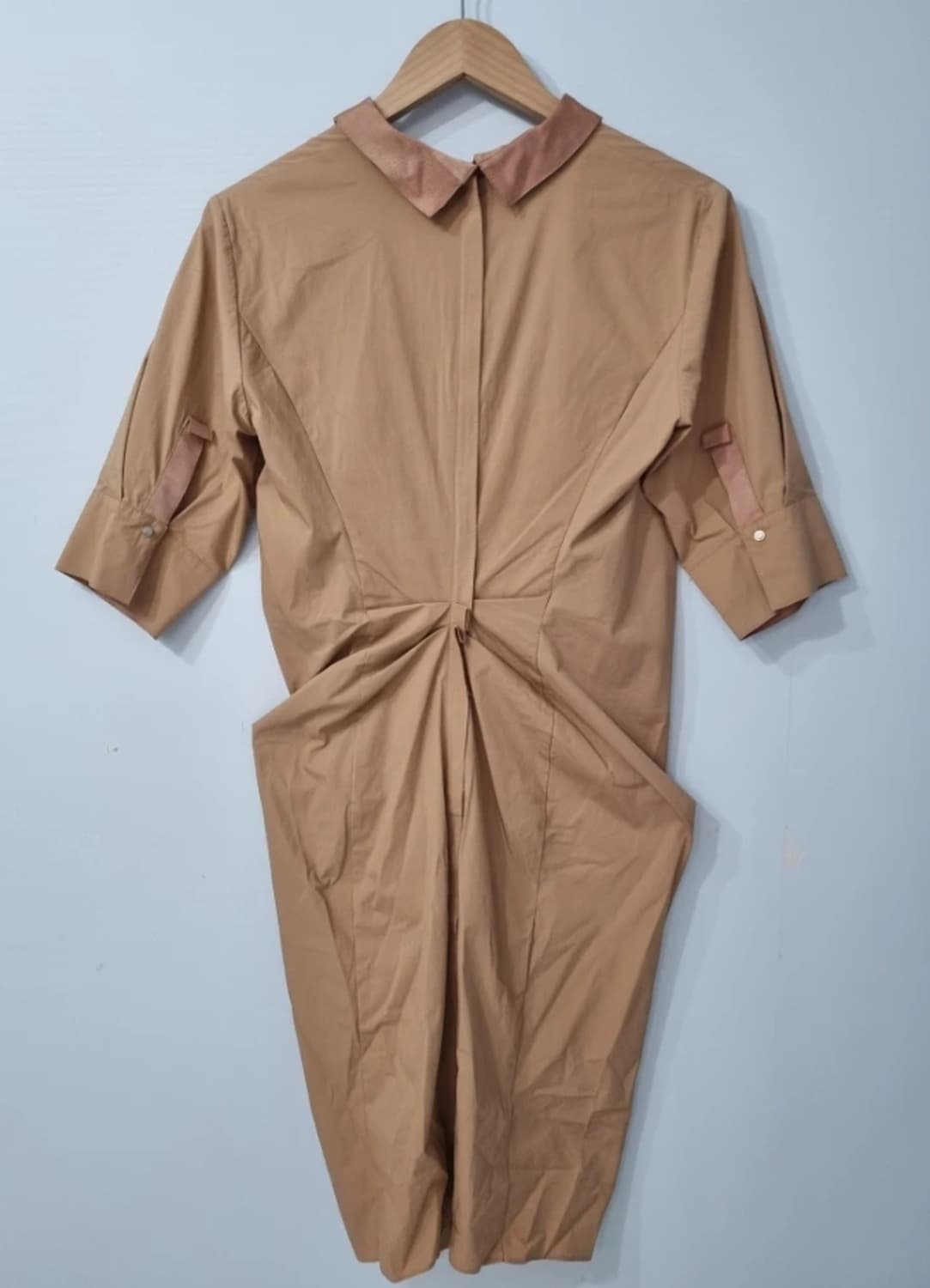 한섬 LANVIN 랑방 랩 원피스 55 상품이미지6