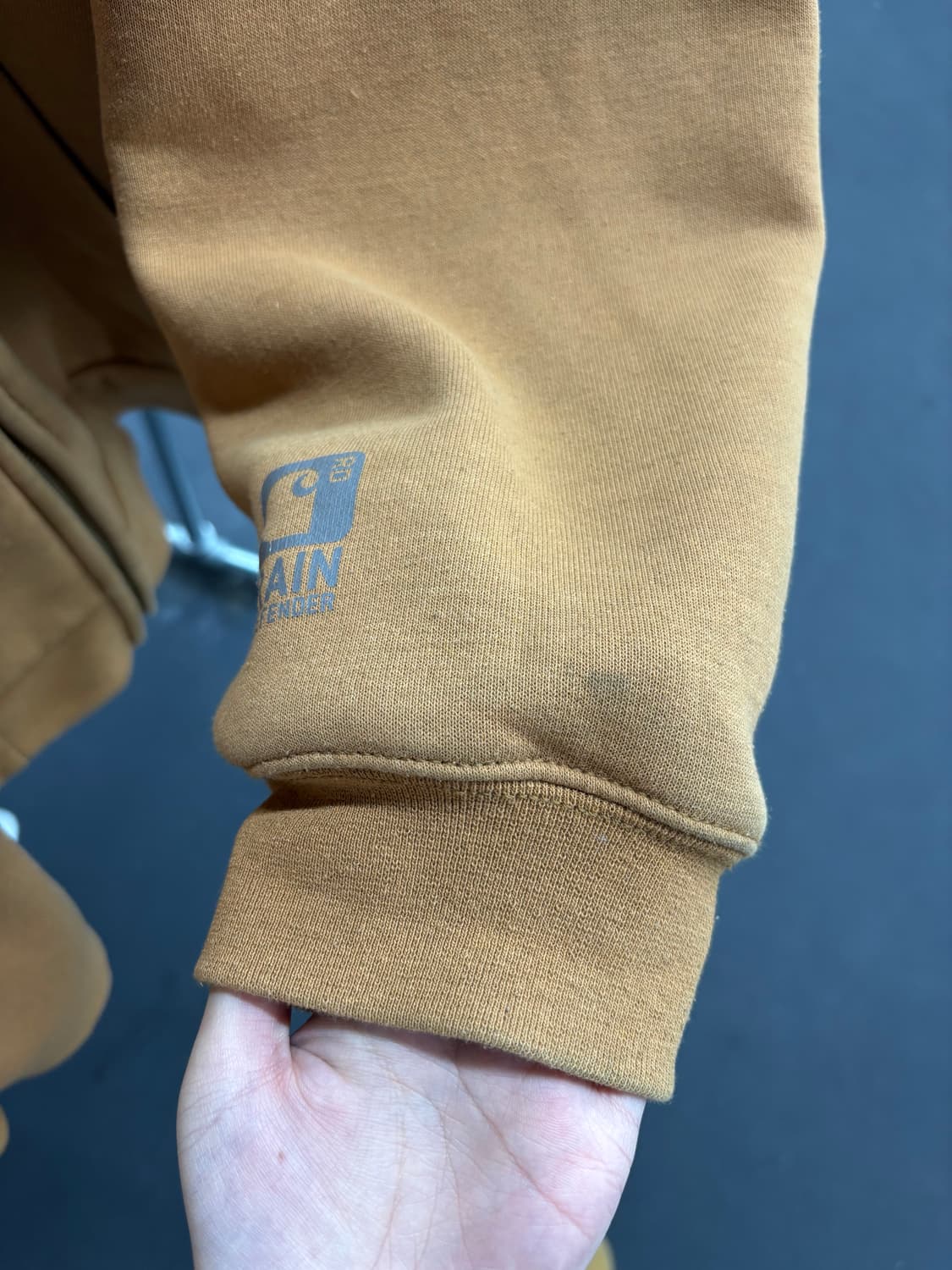 칼하트 써멀 브라운 후드집업 상품이미지6