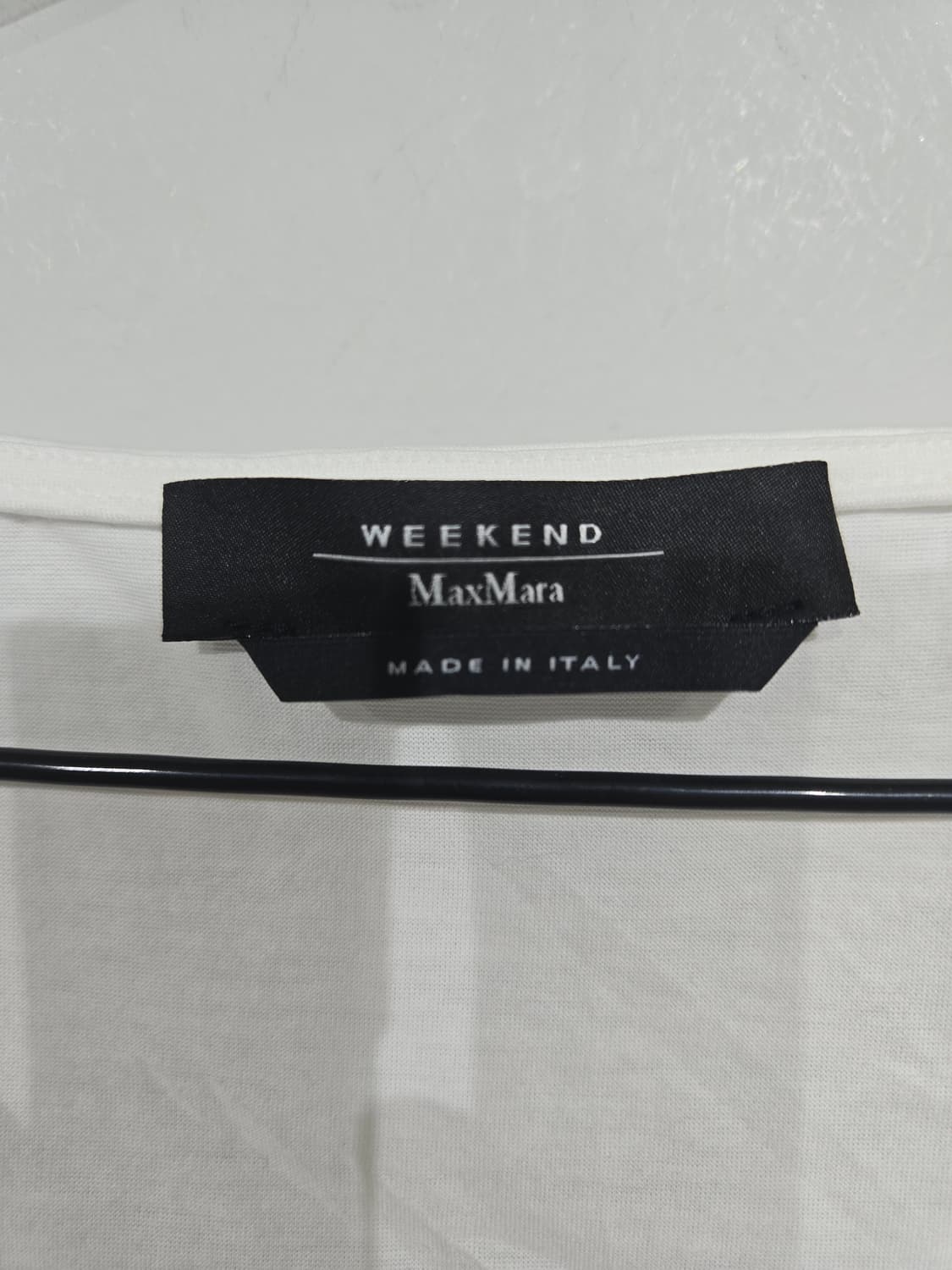 막스마라 화이트 롱 나시 슬리브리스 탑 상품이미지5