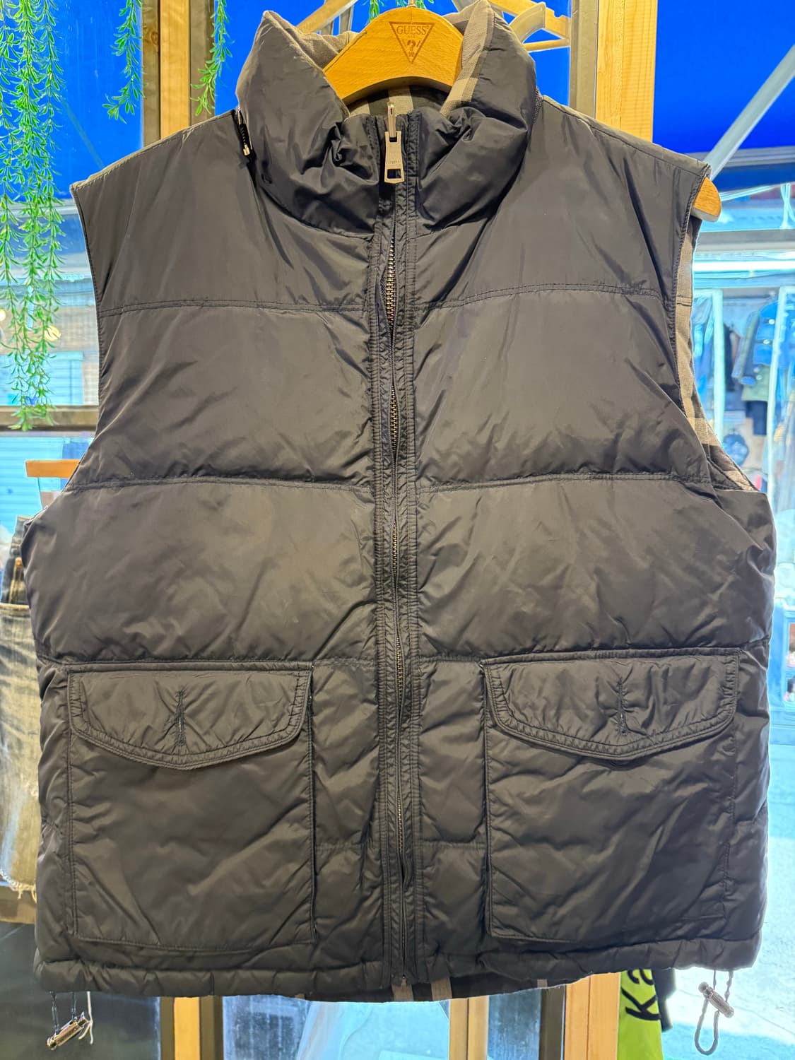 버버리 리버시블 패딩 조끼 상품이미지1