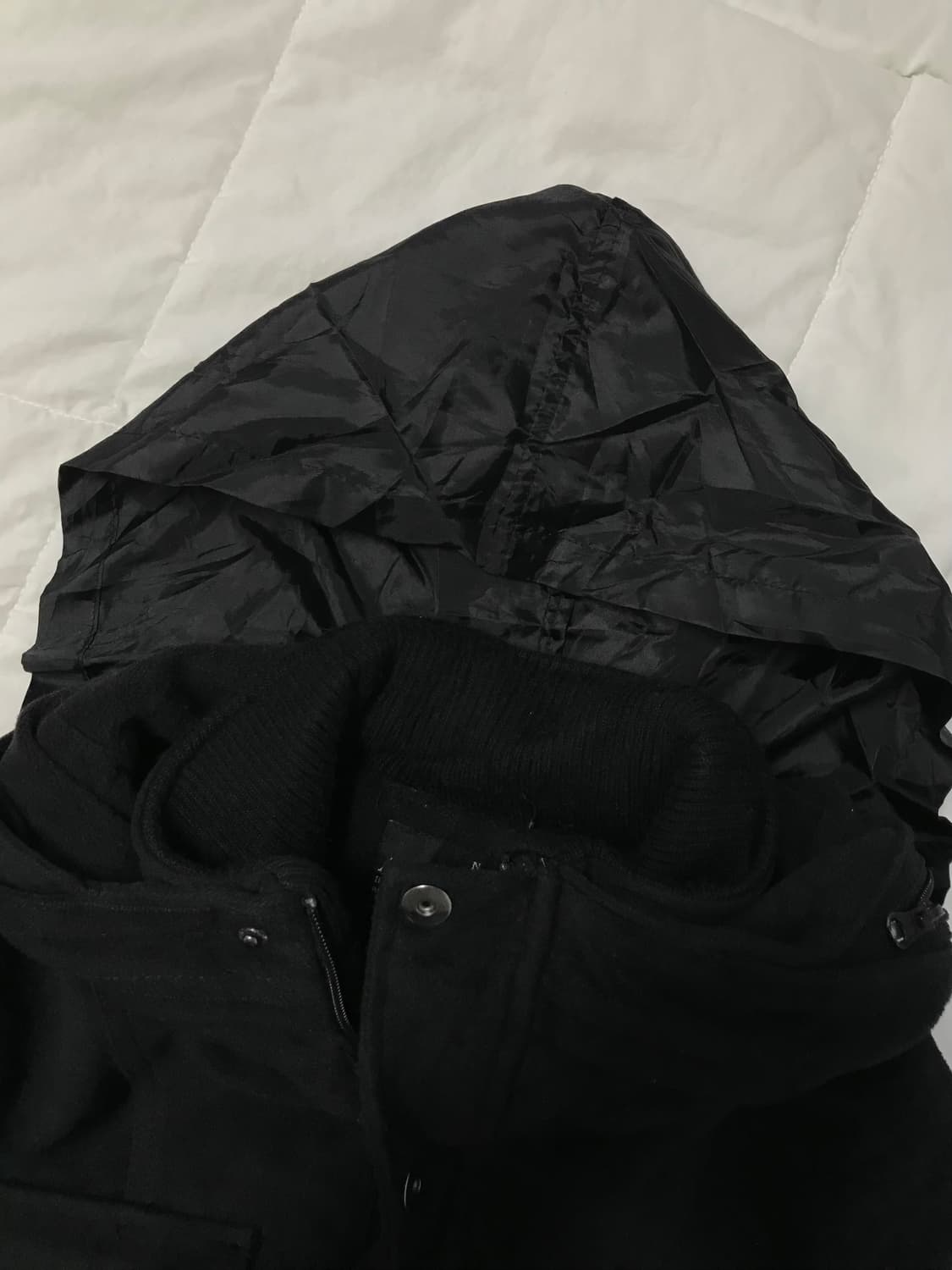 빈티지 블랙 아우터 포켓 야상 점퍼 자켓 상품이미지4