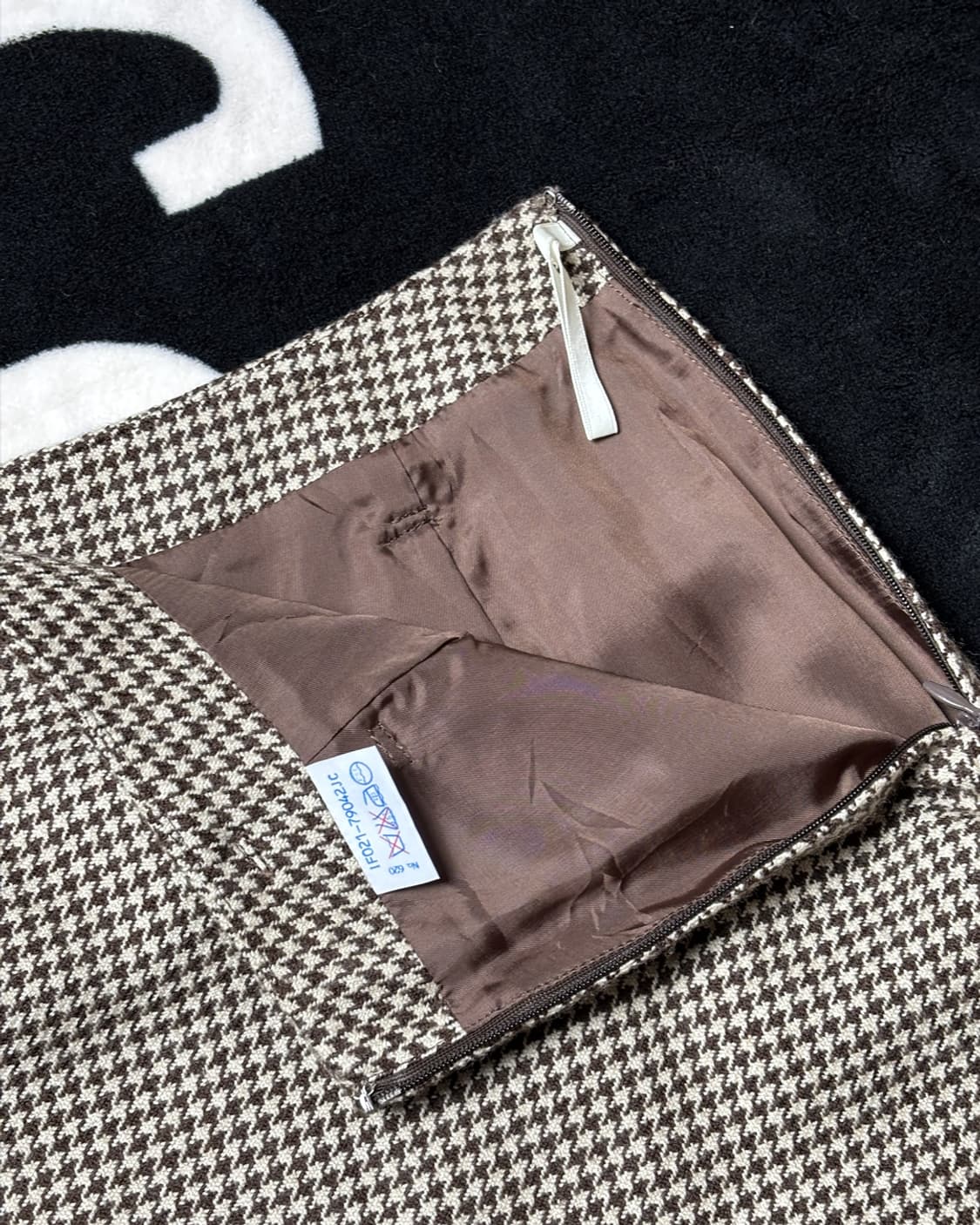 일본빈티지 패턴 미디 스커트 상품이미지6