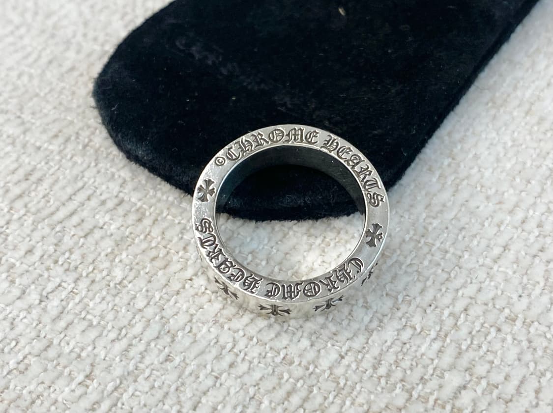 크롬하츠 스페이스 6mm 포에버링 17호 실버(컨디션굿) 상품이미지4