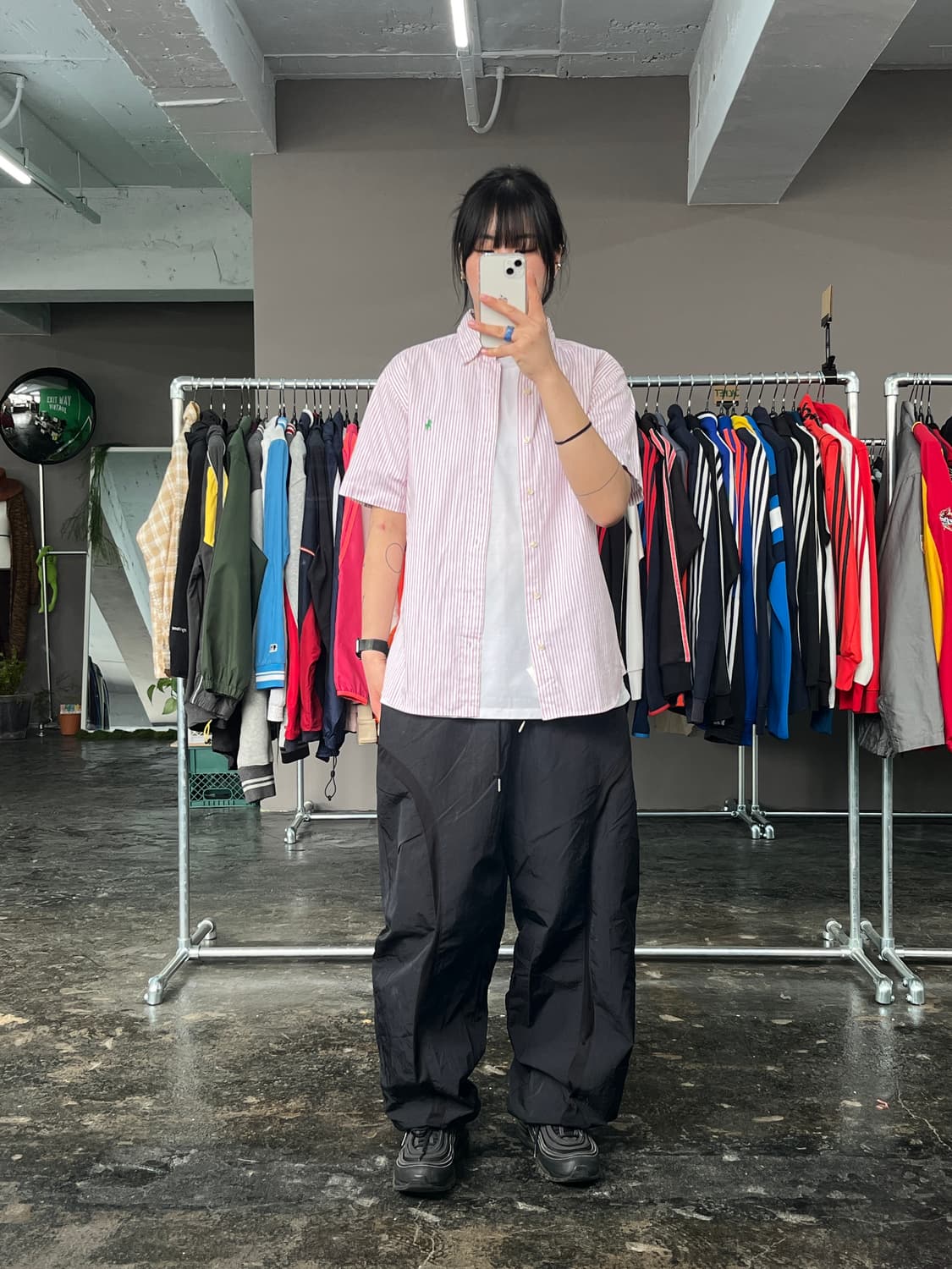 폴로 랄프로렌 스트라이프 반팔 셔츠 상품이미지3