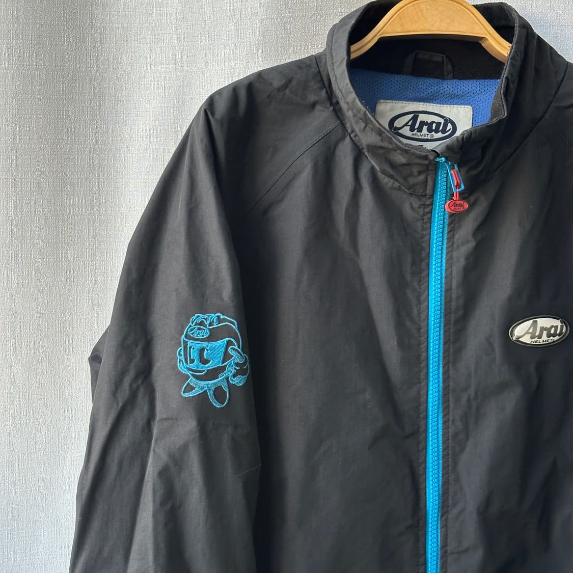 아라이 구형 레이싱 바람막이 자켓 블랙 M 상품이미지2